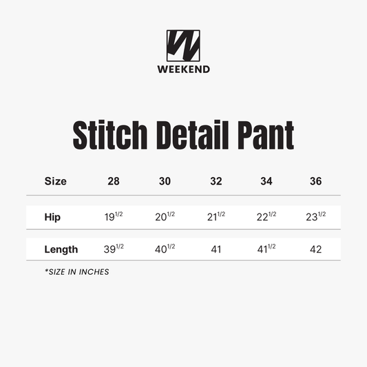 Stitch Detail Pant
