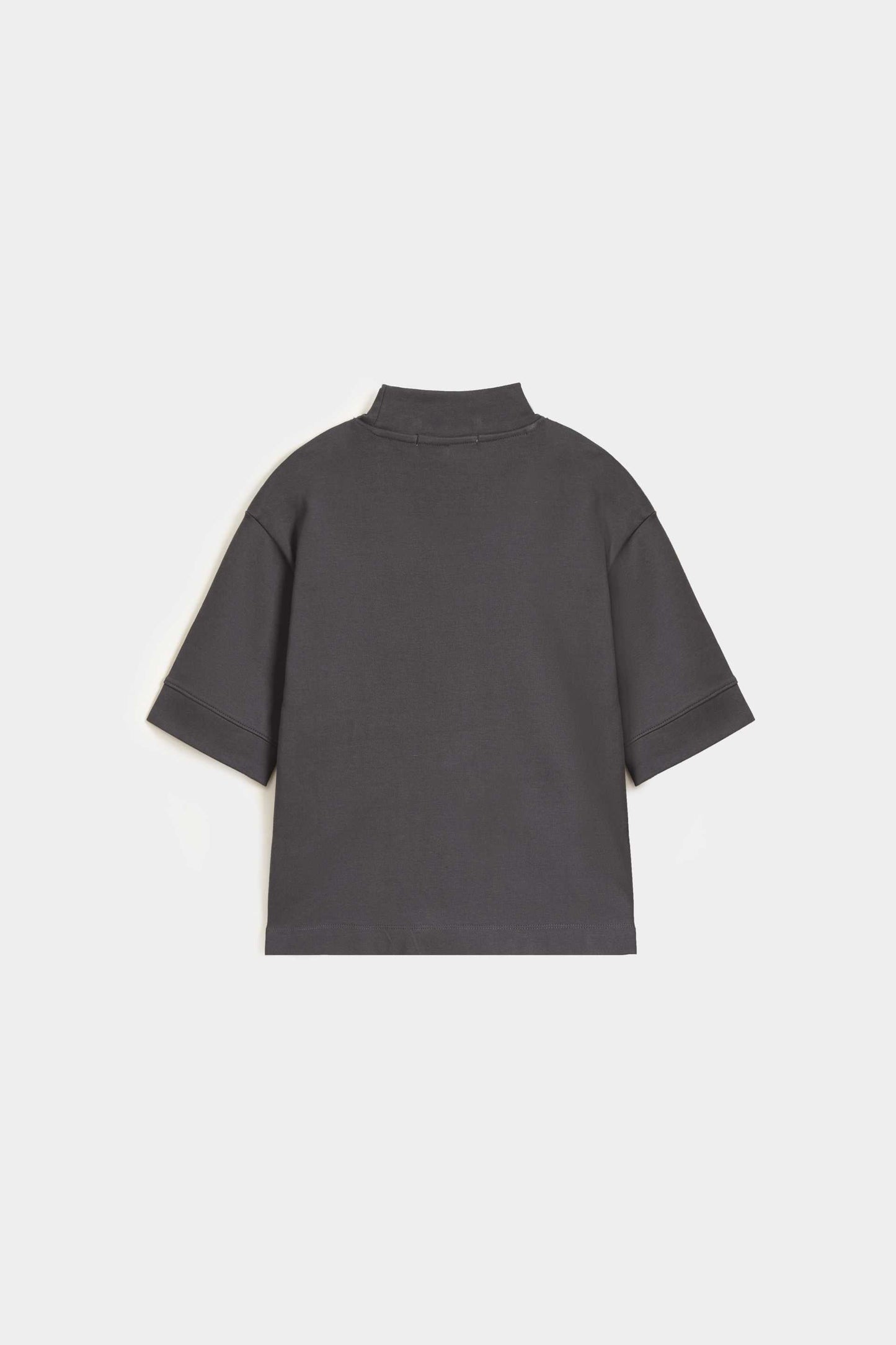 Mock Neck Interlock T-shirt
