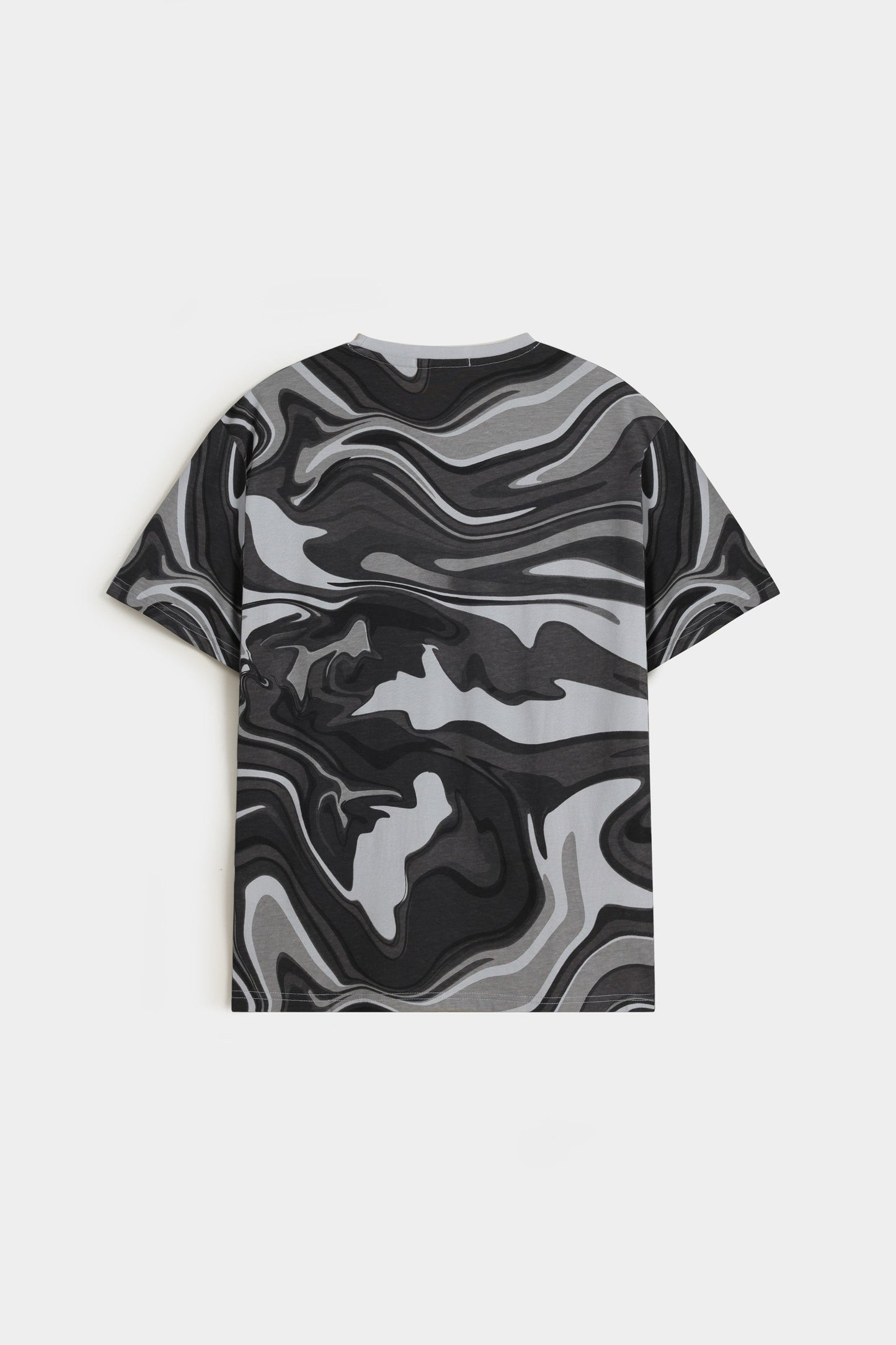 All Over Camo Printed T-shirt
