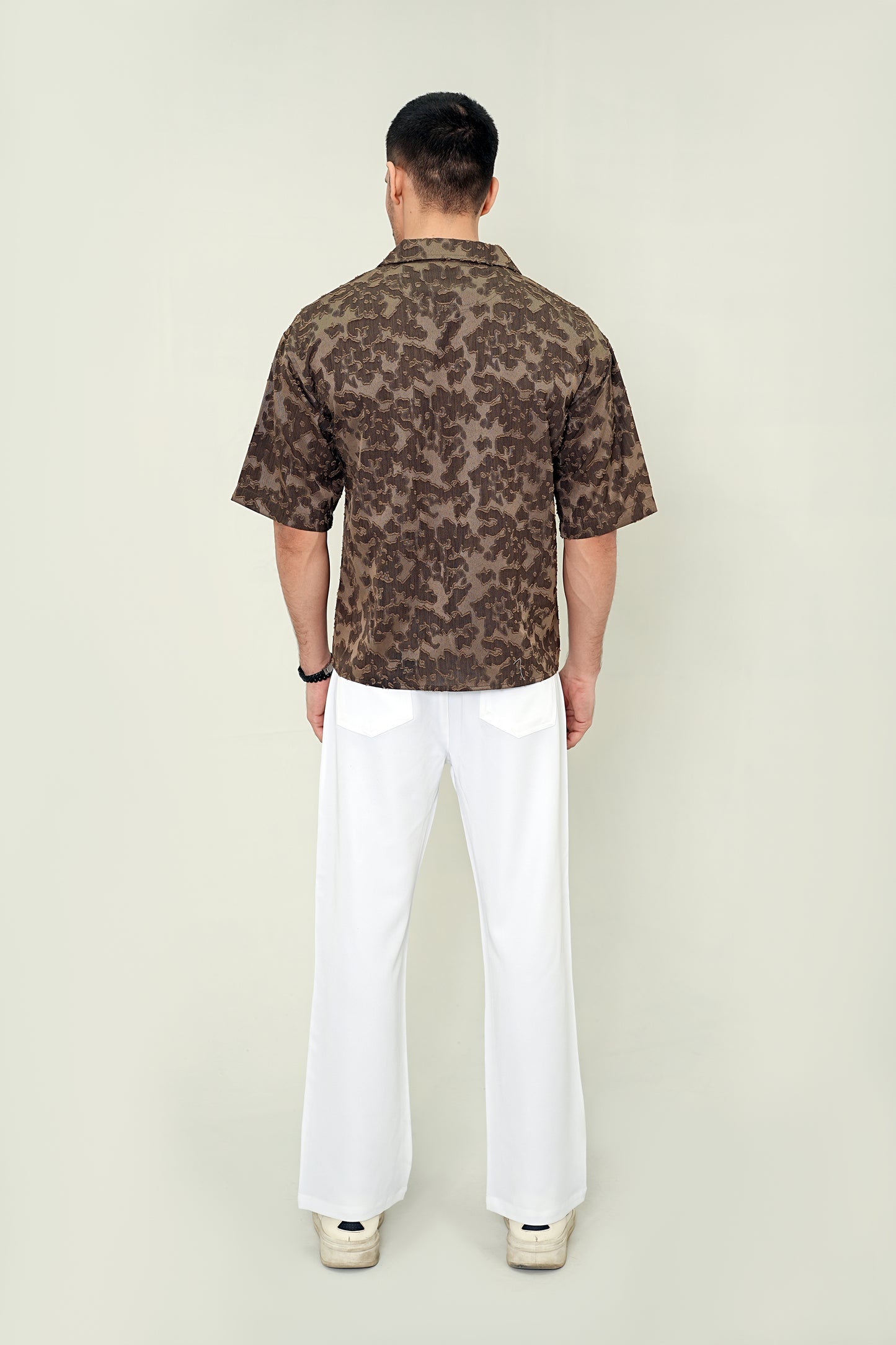 Earthy Cubist Resort Set – Premium 2-Piece Complete Look