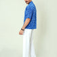 Cobalt Resort Set – Premium 2-Piece Cuban Co-ord Look