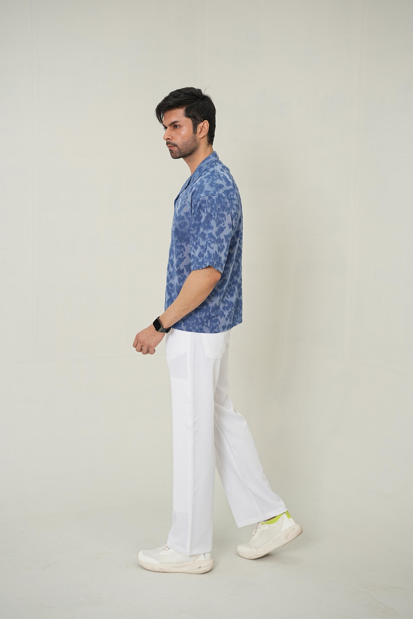 Slate Indigo Resort Set – Premium 2-Piece Co-ord Look