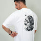 Men's Off-White "Camo Tiger" Heavyweight Streetwear Tee – Relaxed Fit