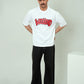 Men's Off-White "Weekend" Graffiti Graphic Tee – Premium Heavyweight Boxy Fit