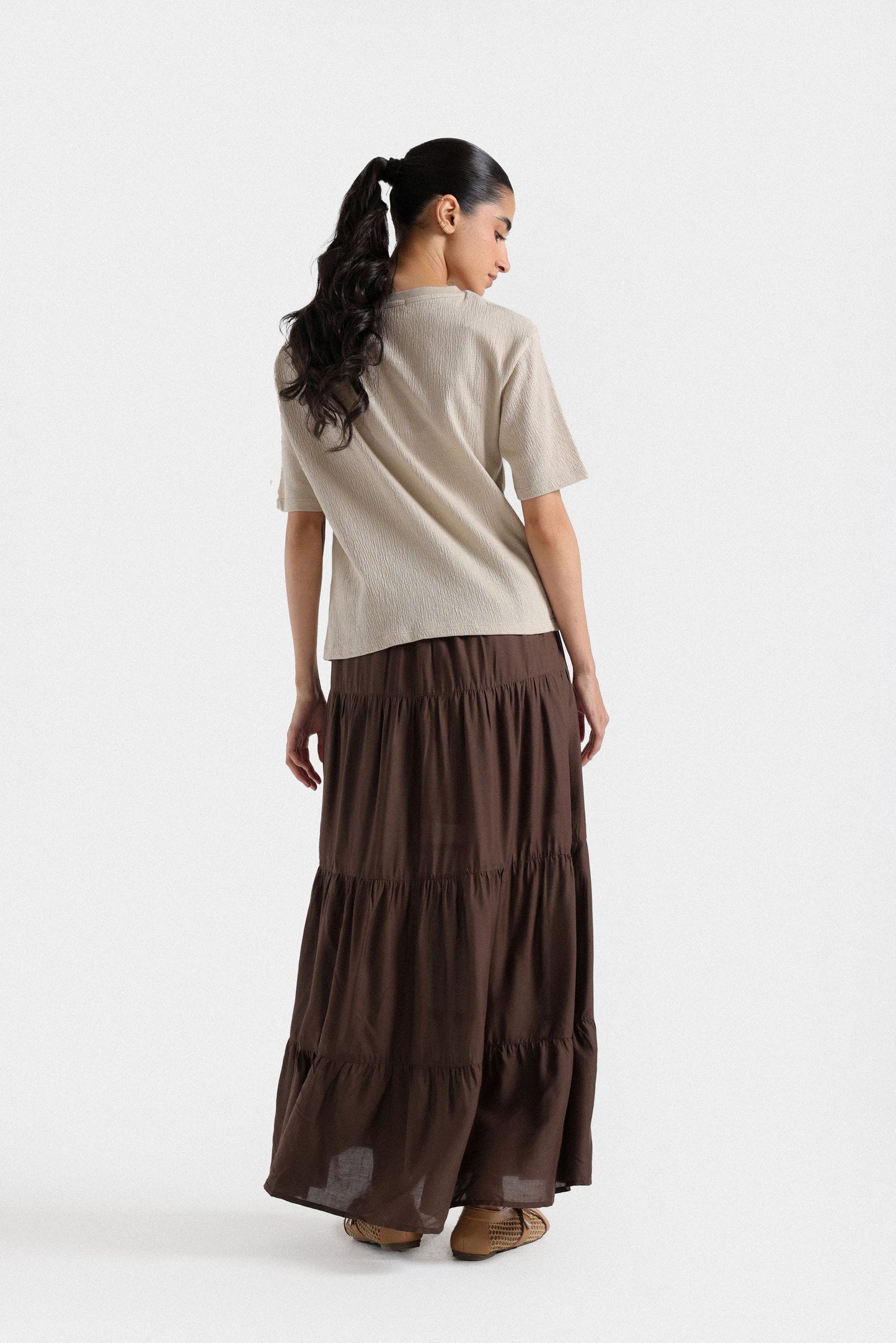 Tiered maxi Skirt