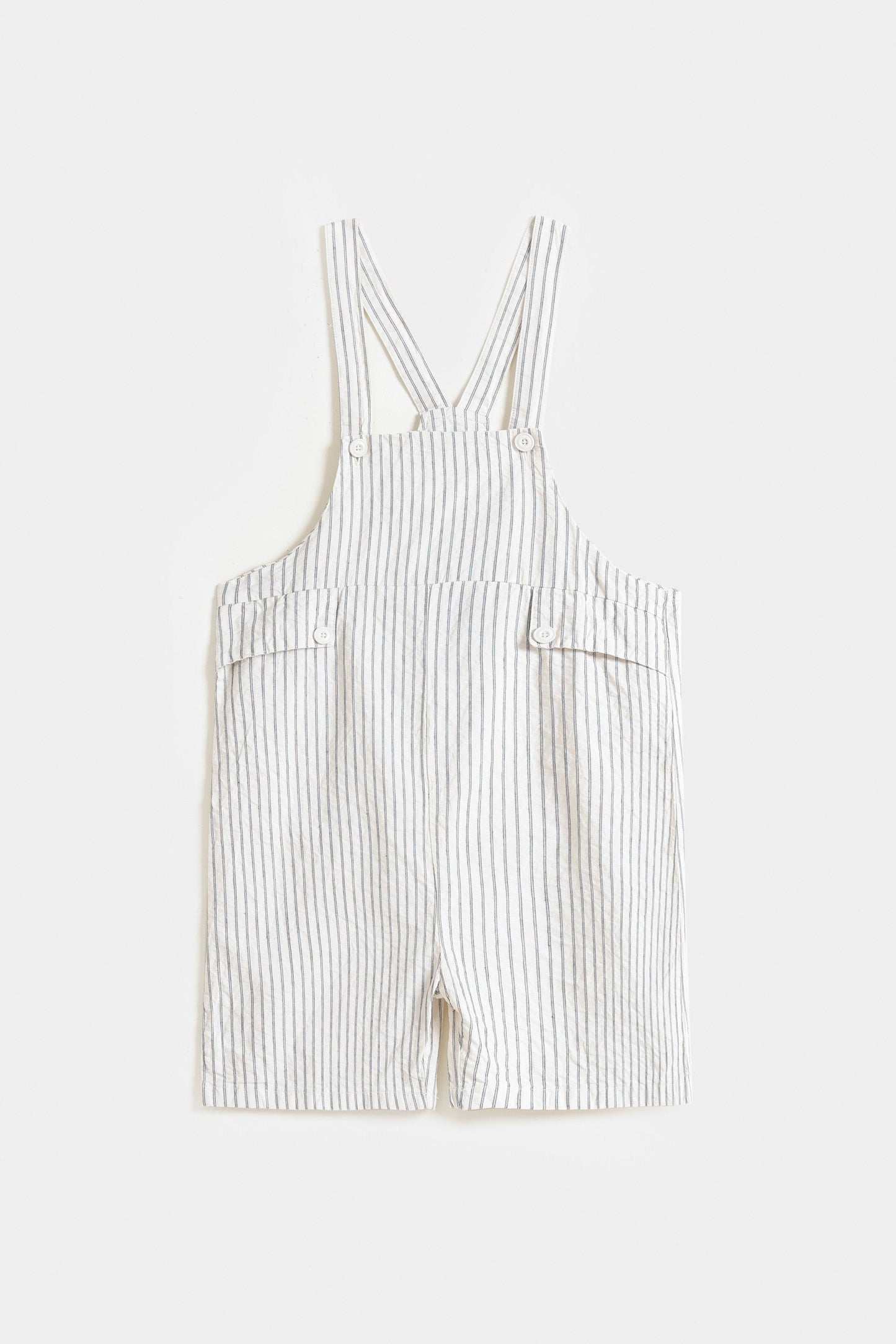 Woven Striped Dungaree