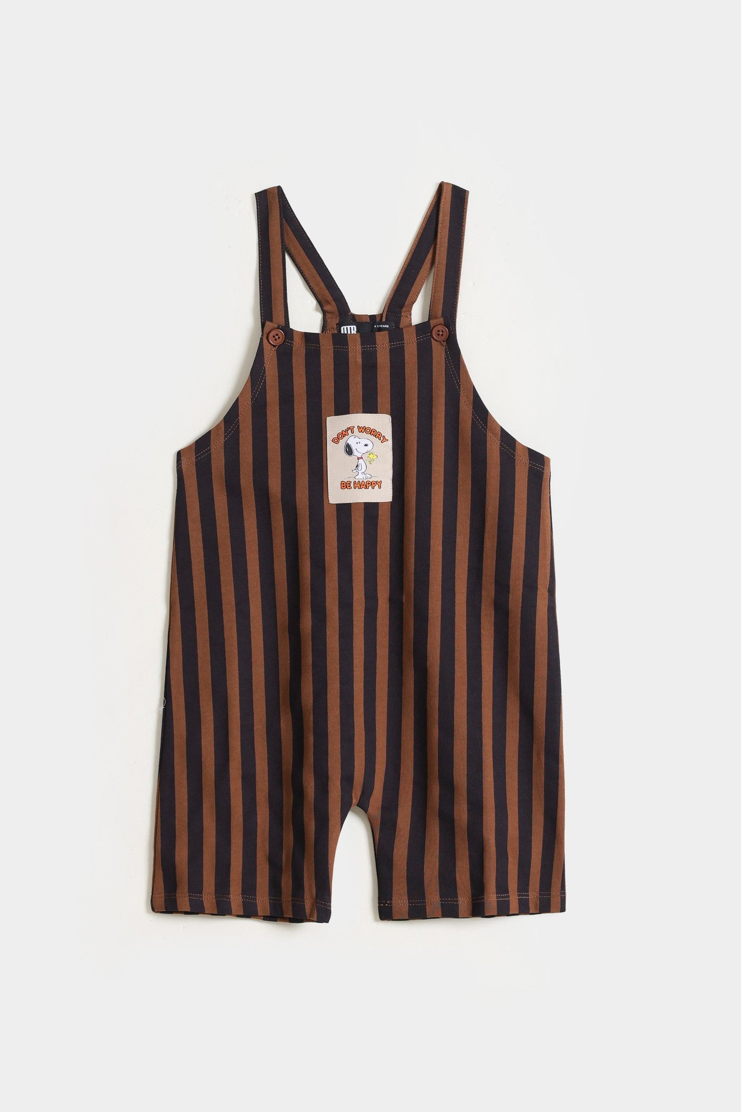Character Label Knit Dungaree