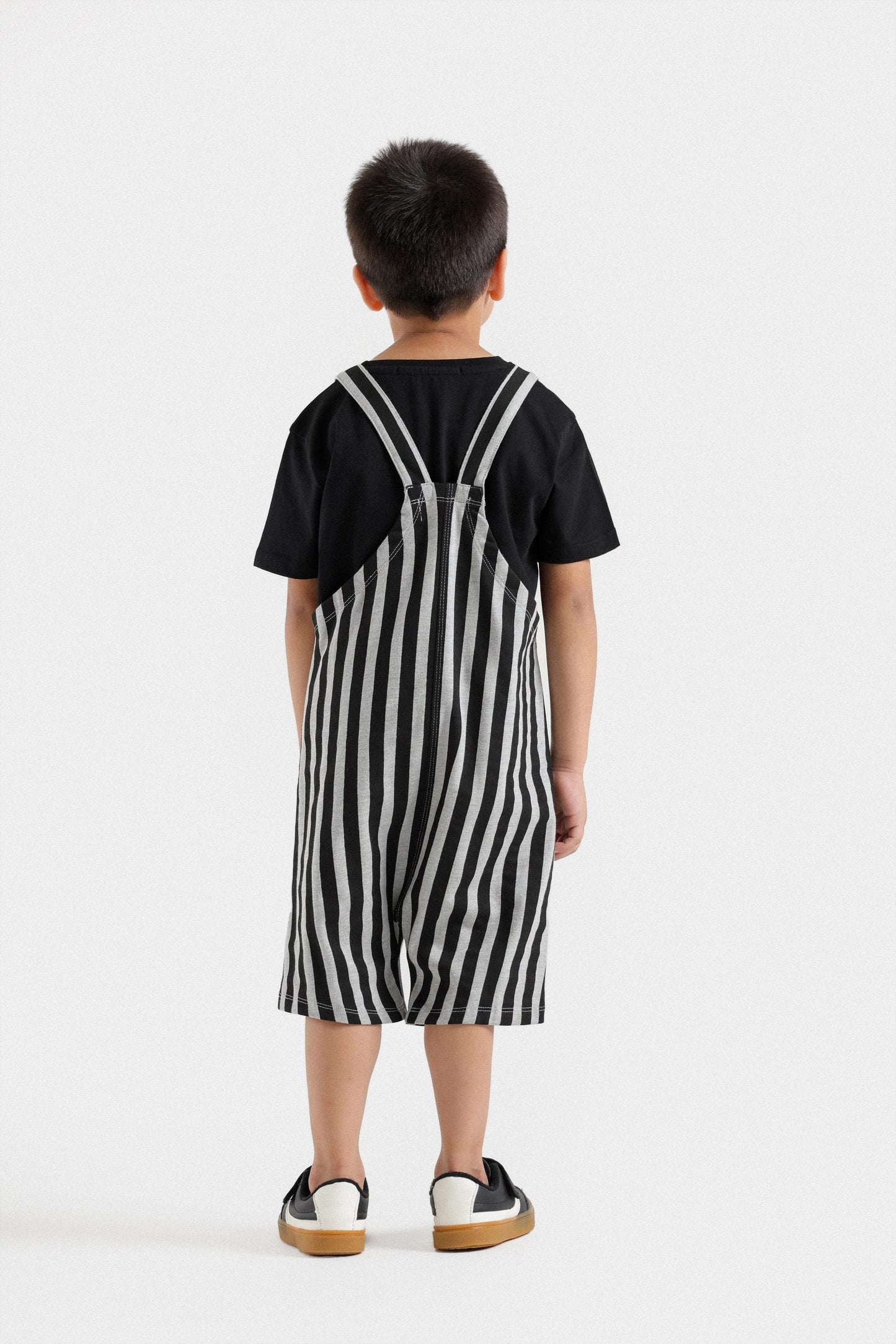 Character Label Knit Dungaree