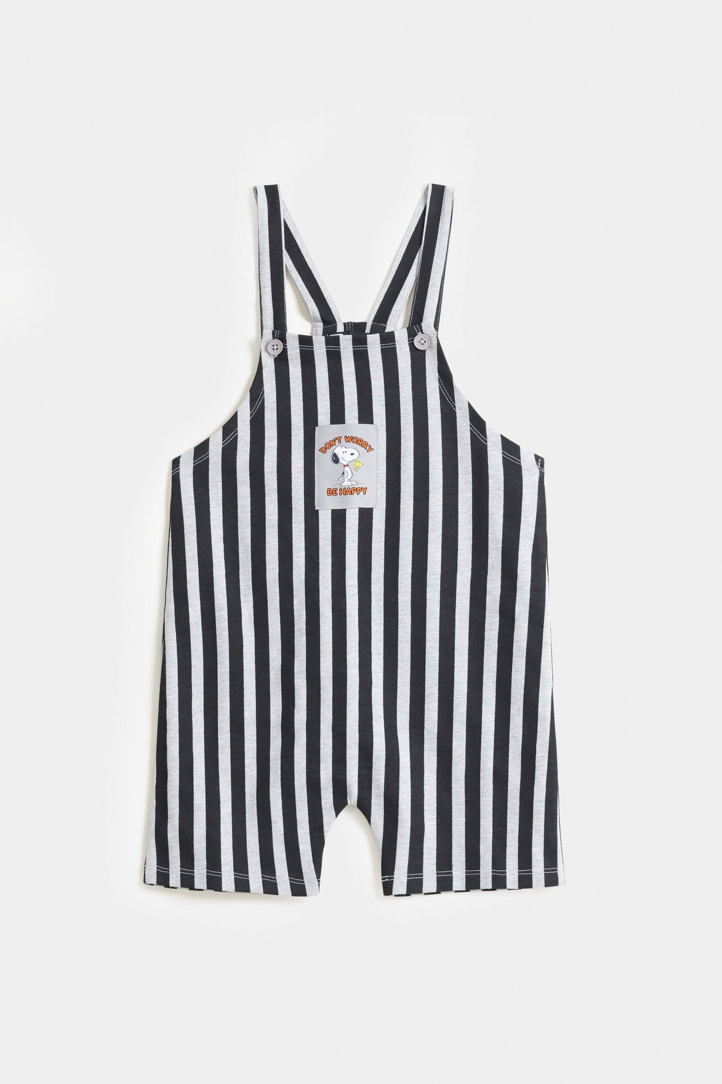 Character Label Knit Dungaree