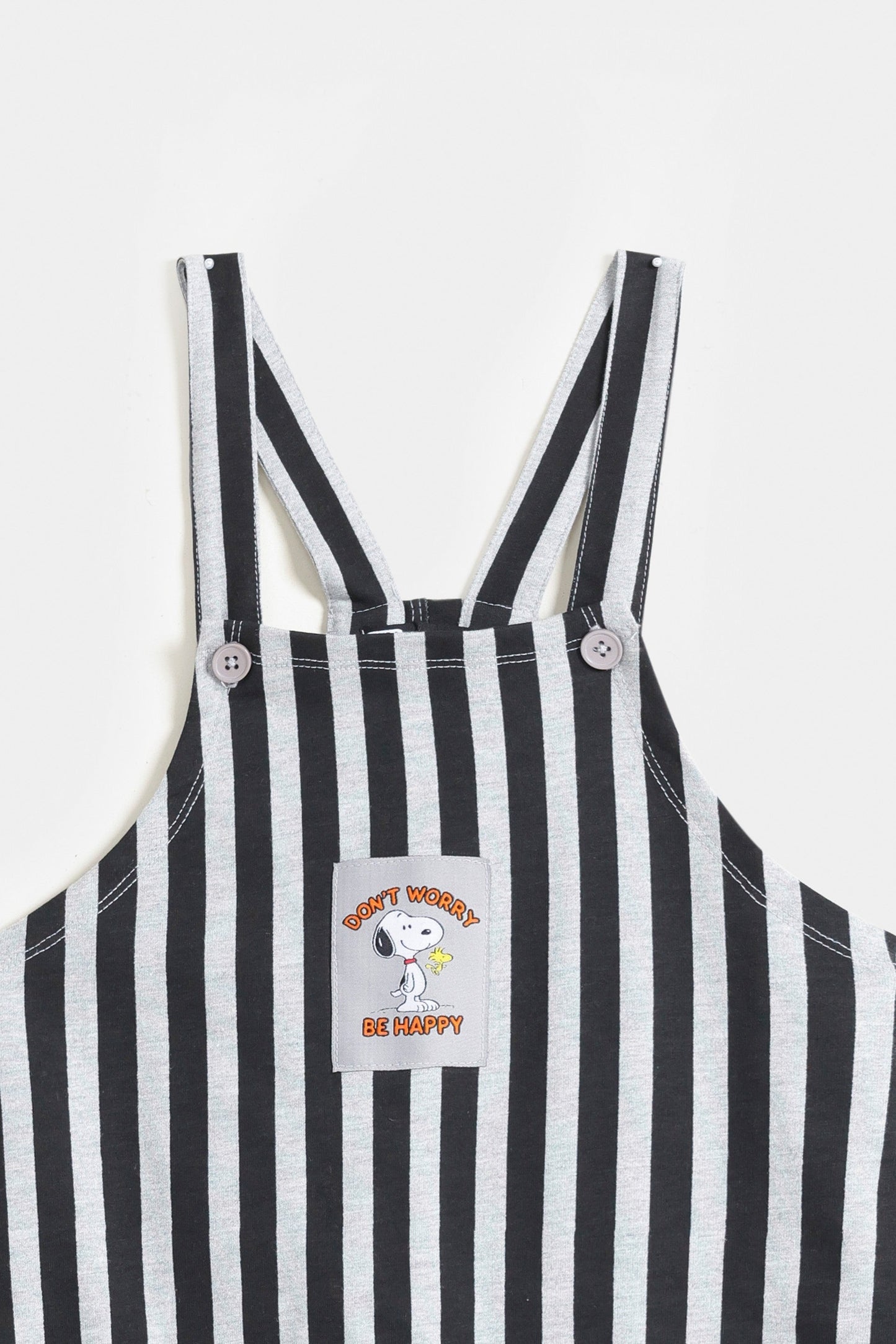 Character Label Knit Dungaree