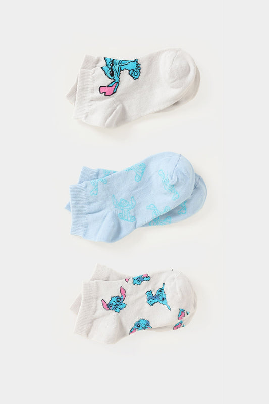Pack Of 3-Printed Socks