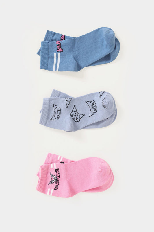 Pack Of 3-Assorted Socks