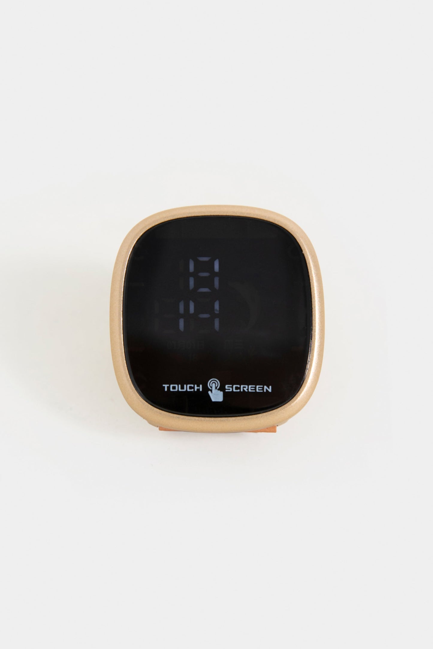 Digital Watch With Adjustable Chain Strap