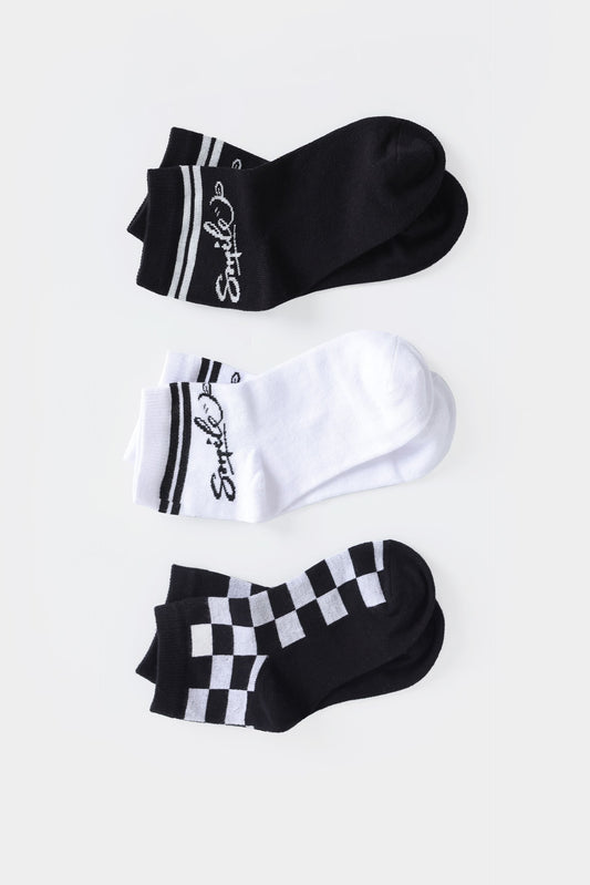 Pack Of 3-Ankle Socks