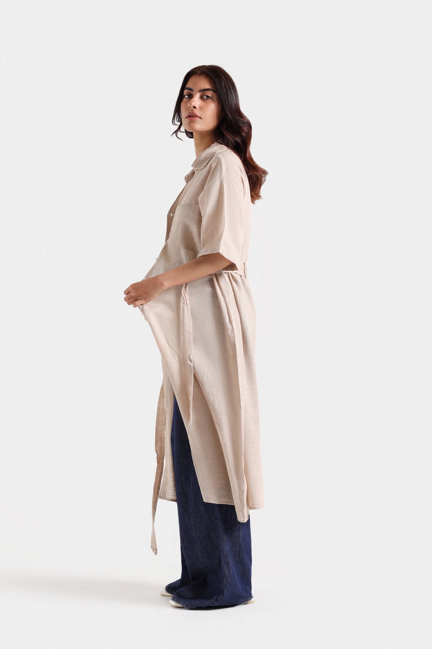 Button Through Dress