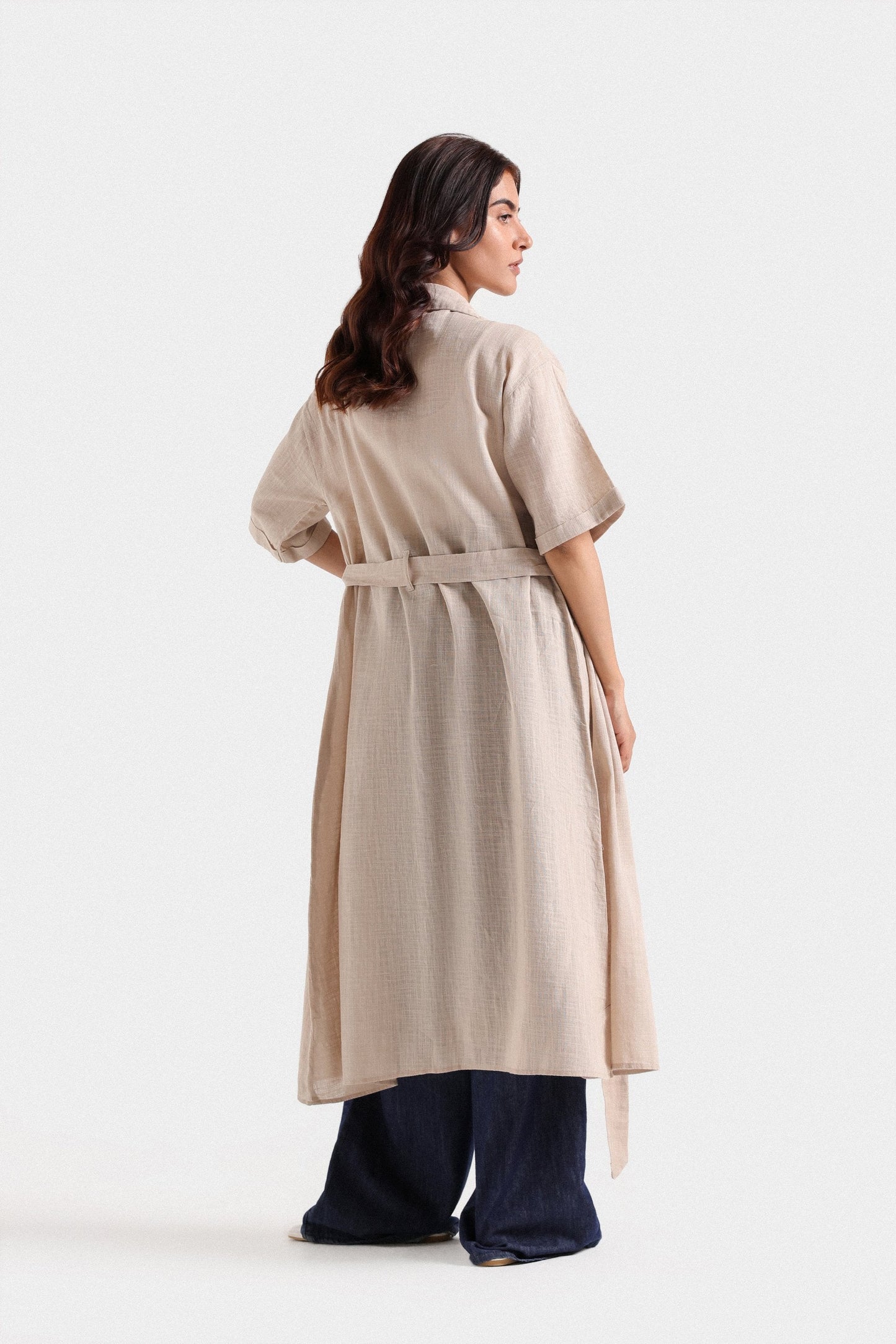 Button Through Dress