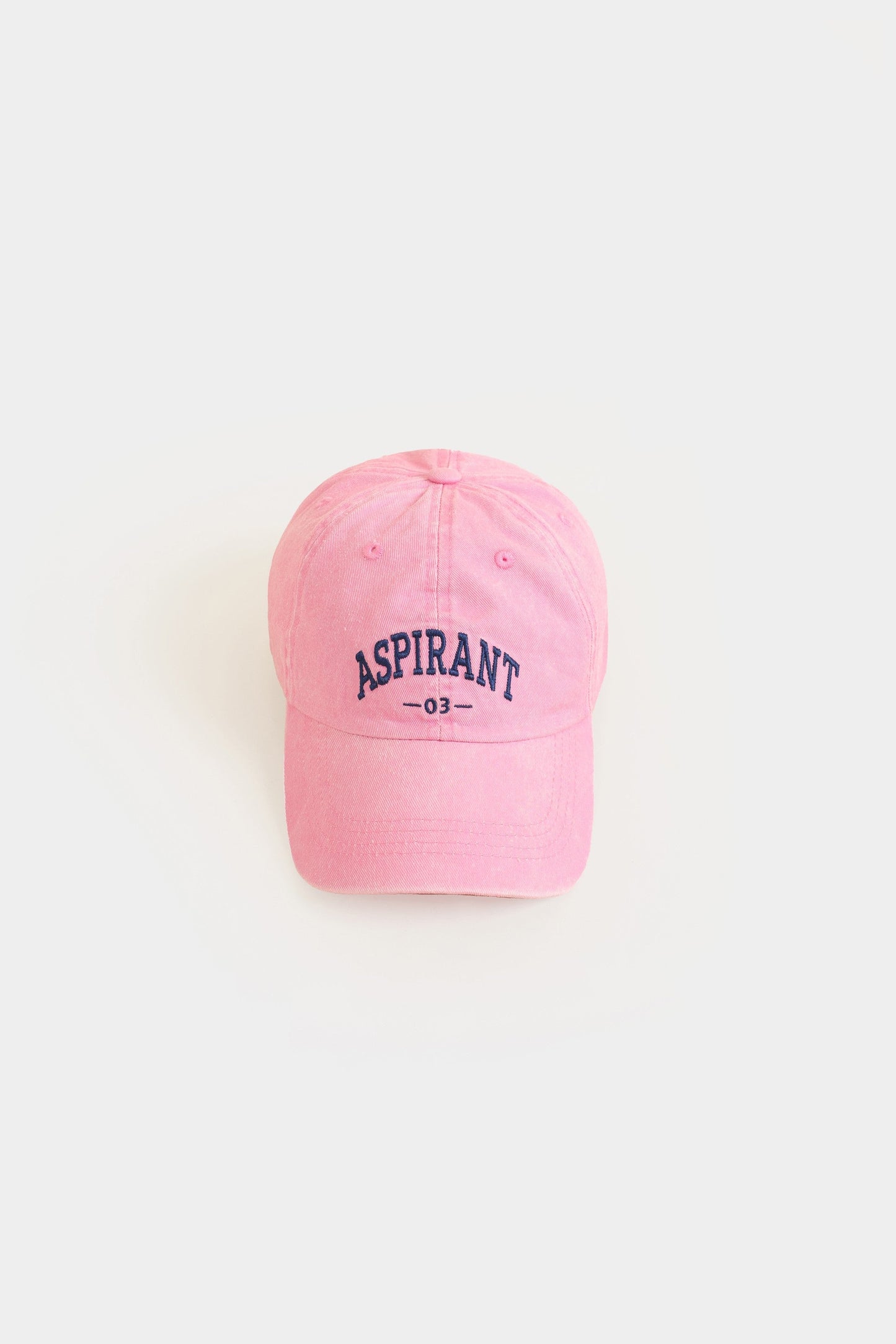 Slogan Embroidered P-Cap