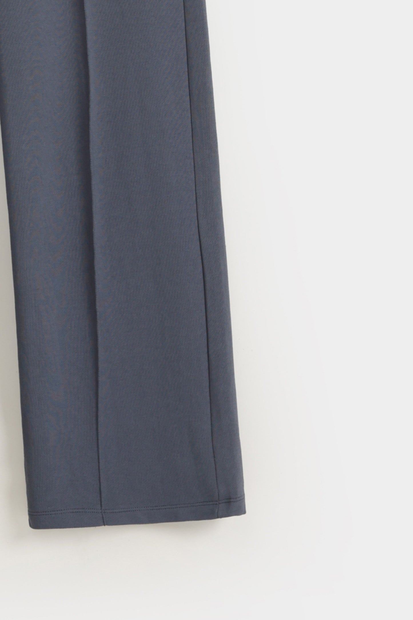 Wide Leg Trousers With Front Seam