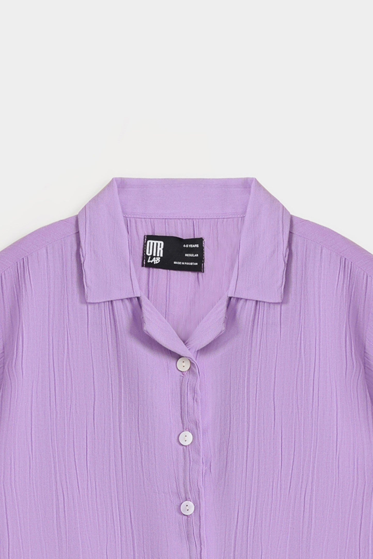 Creased-Effect Co-Ord Set