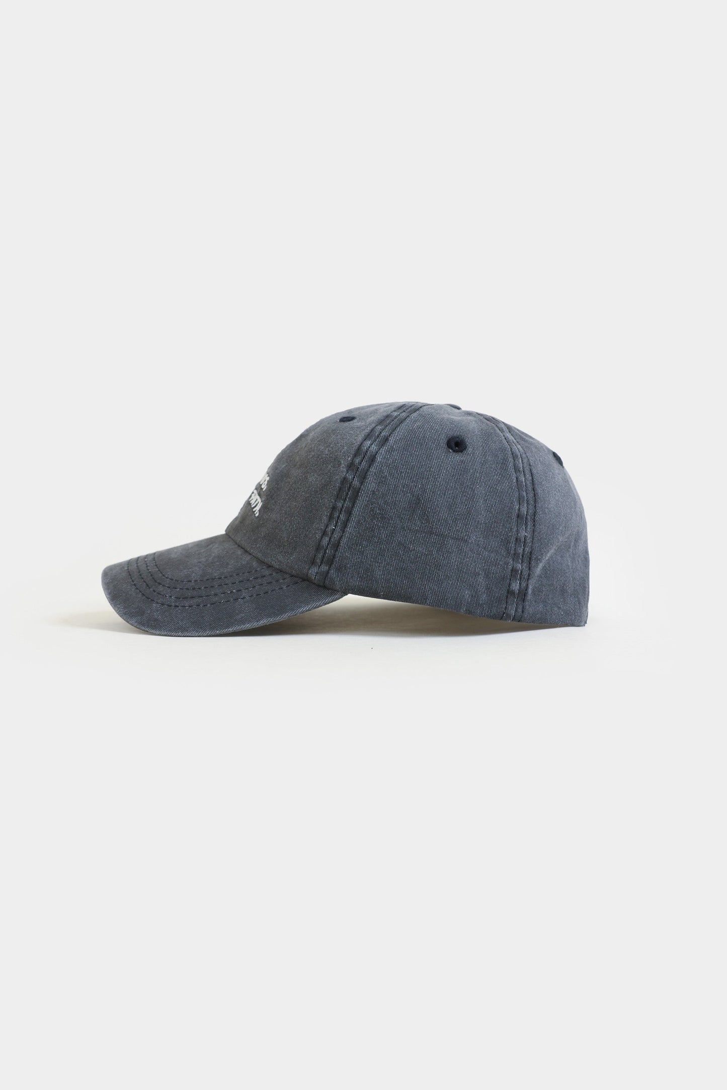 Denim Embroidered P-Cap