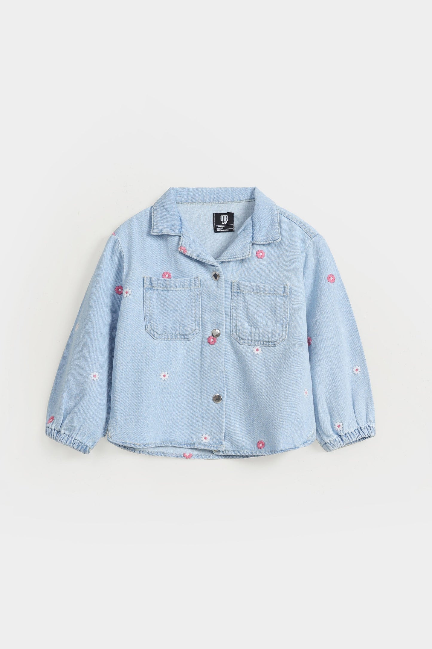 Embroidered Denim Shirt