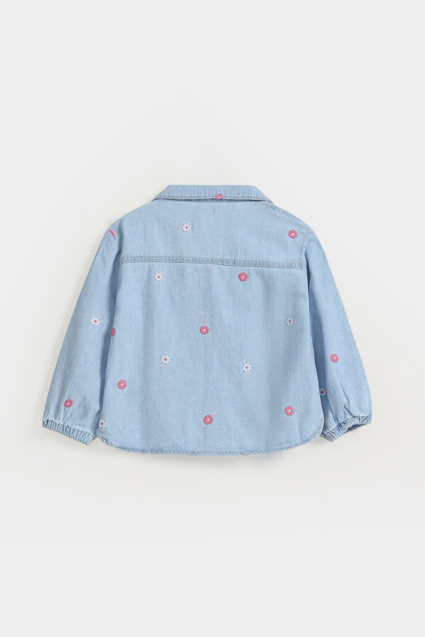 Embroidered Denim Shirt