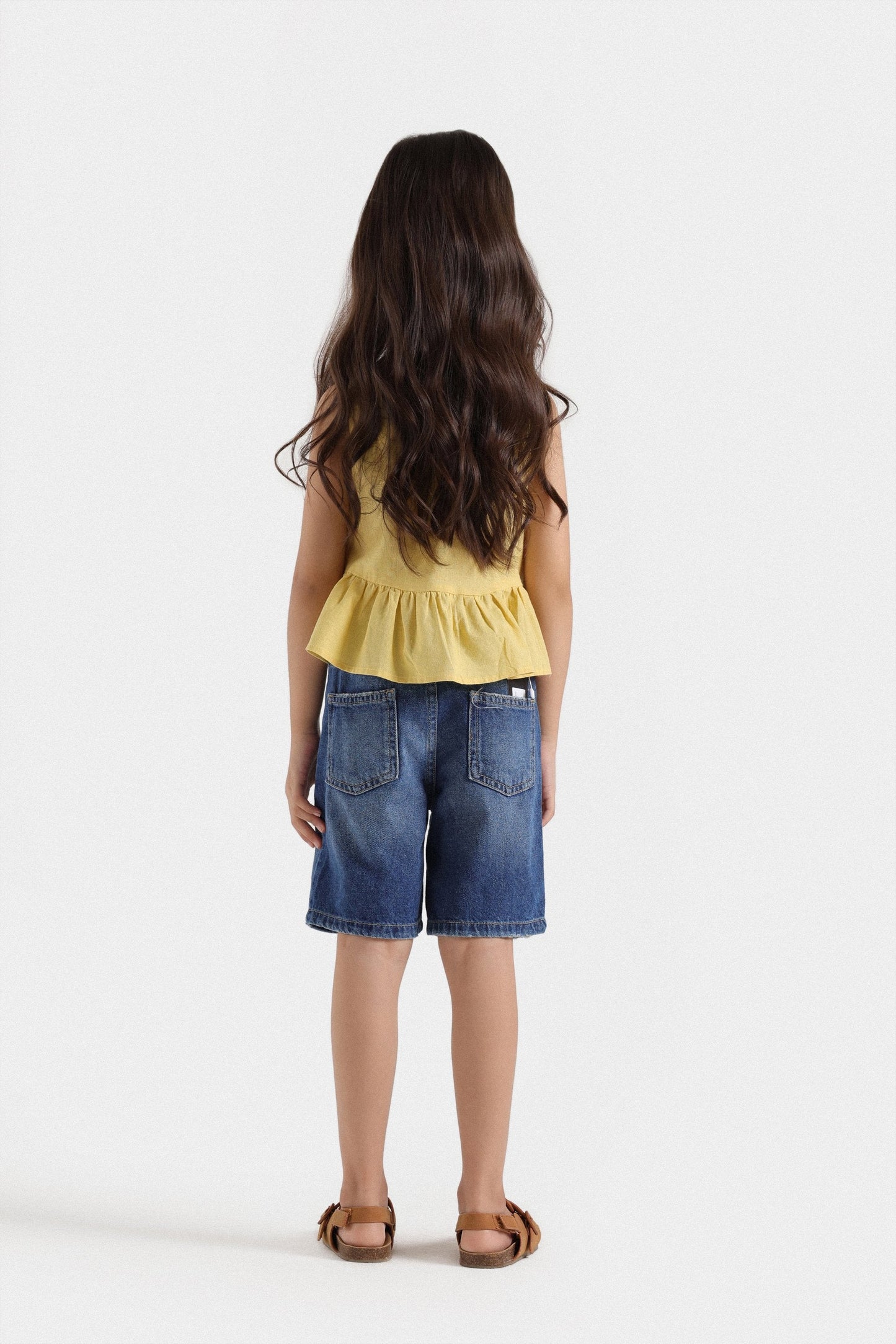 Cropped Sleeveless Tunic Top