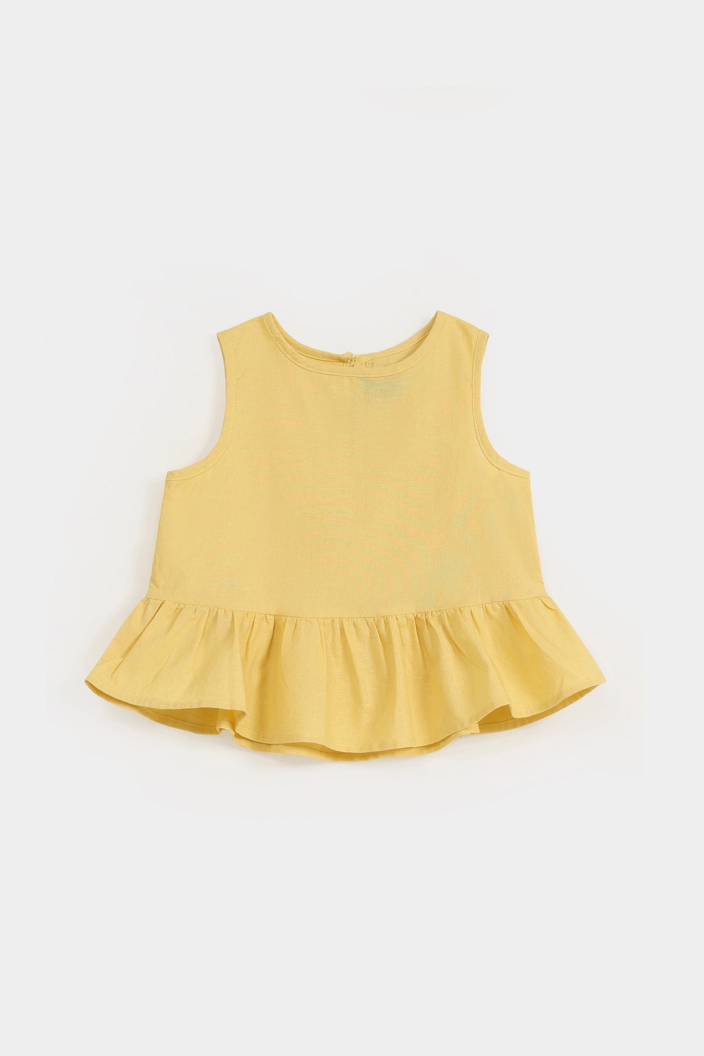 Cropped Sleeveless Tunic Top