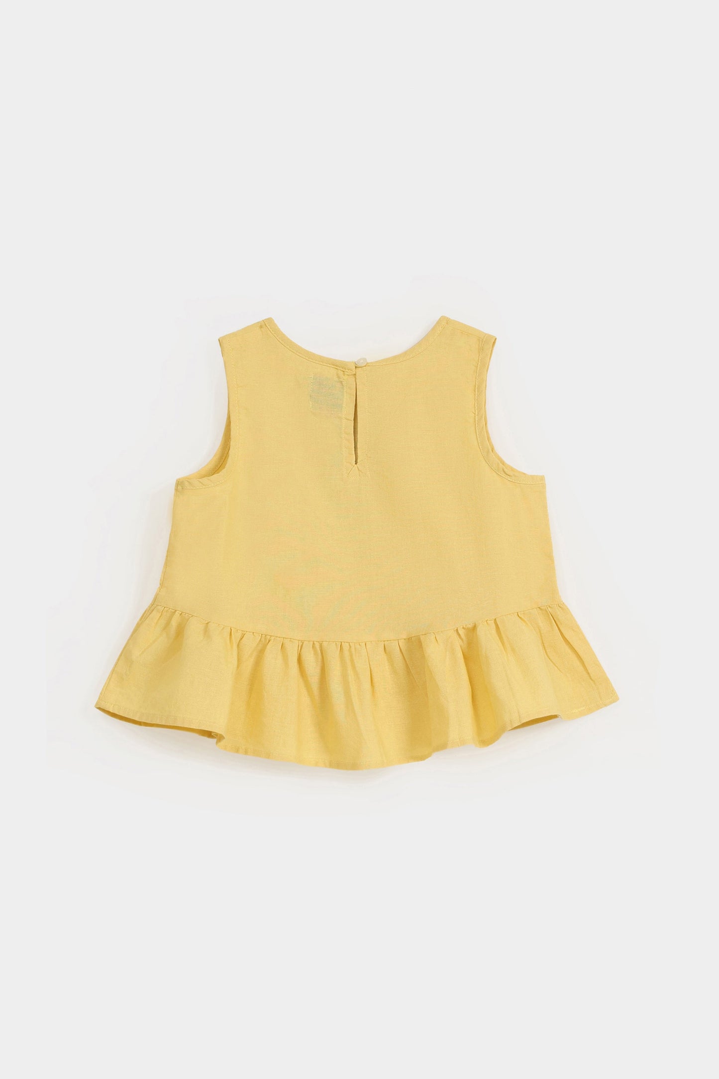 Cropped Sleeveless Tunic Top