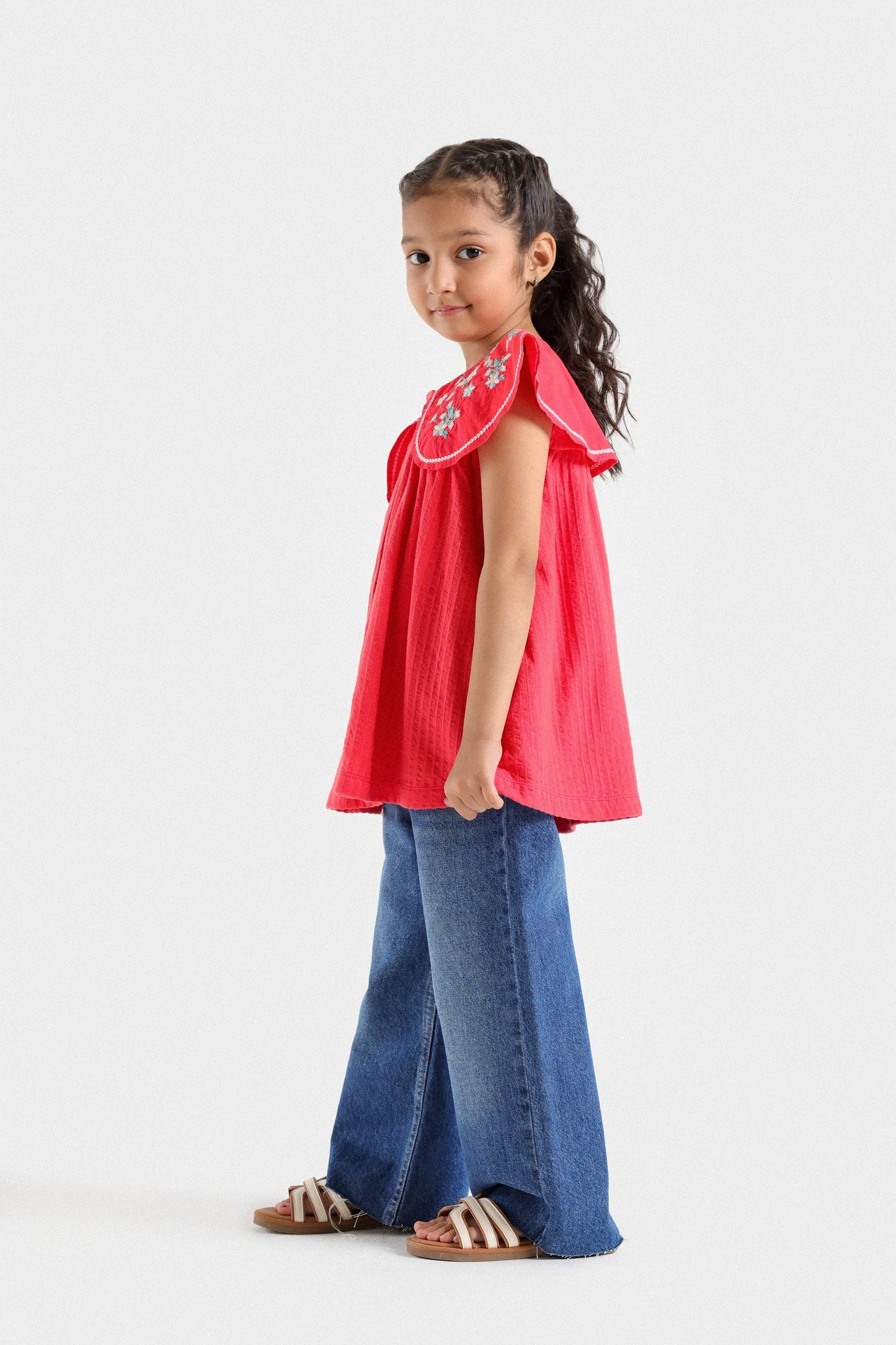 Floral Embroidered Top