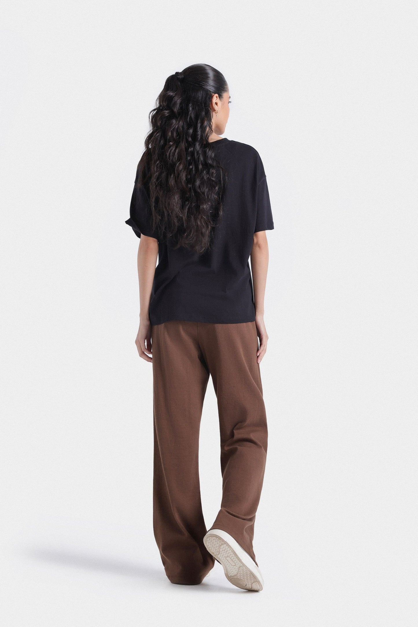 Basic Flared Trousers