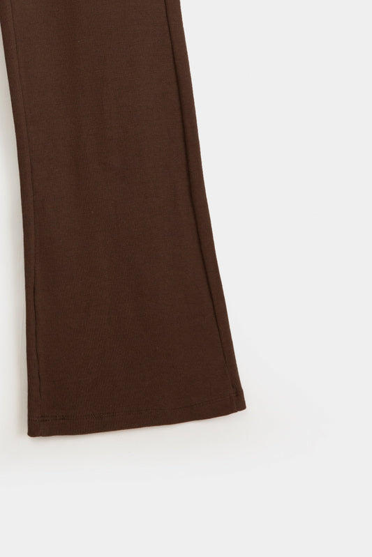 Basic Flared Trousers