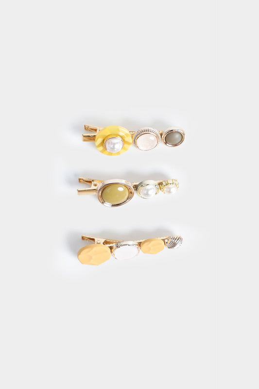 Pack Of 3 Hair Clips