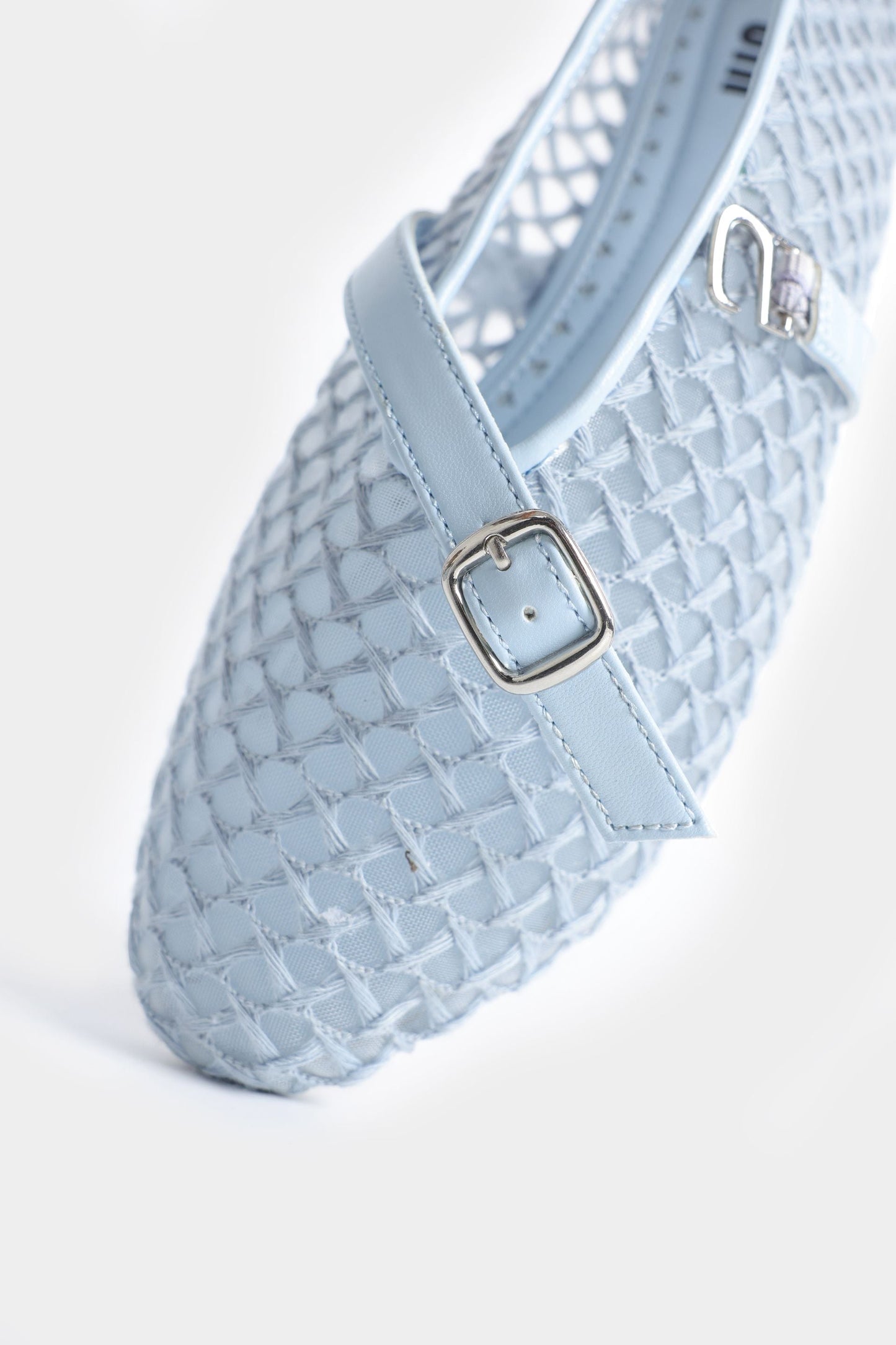 Braided Mesh Ballet Flats