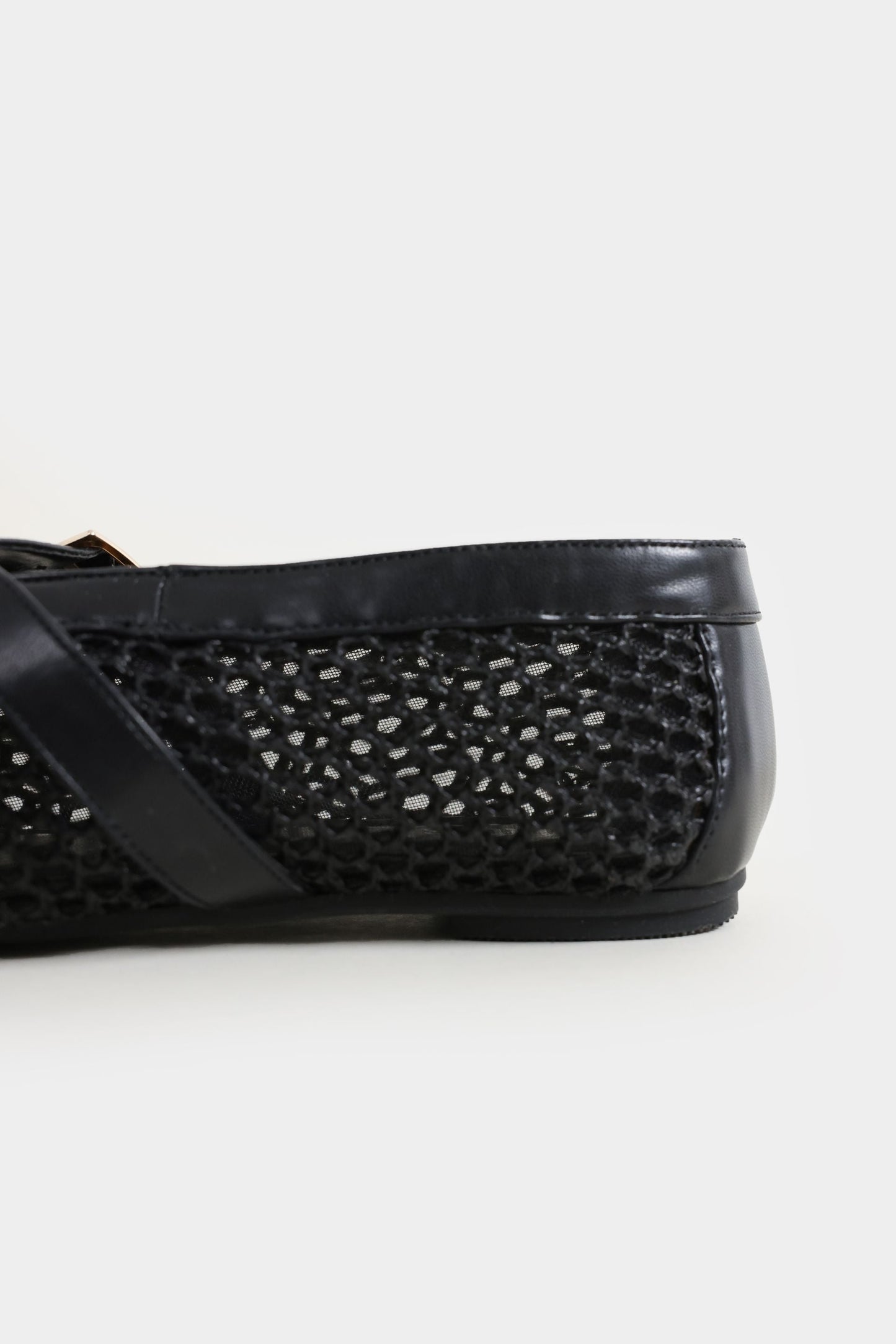 Braided Mesh Ballet Flats