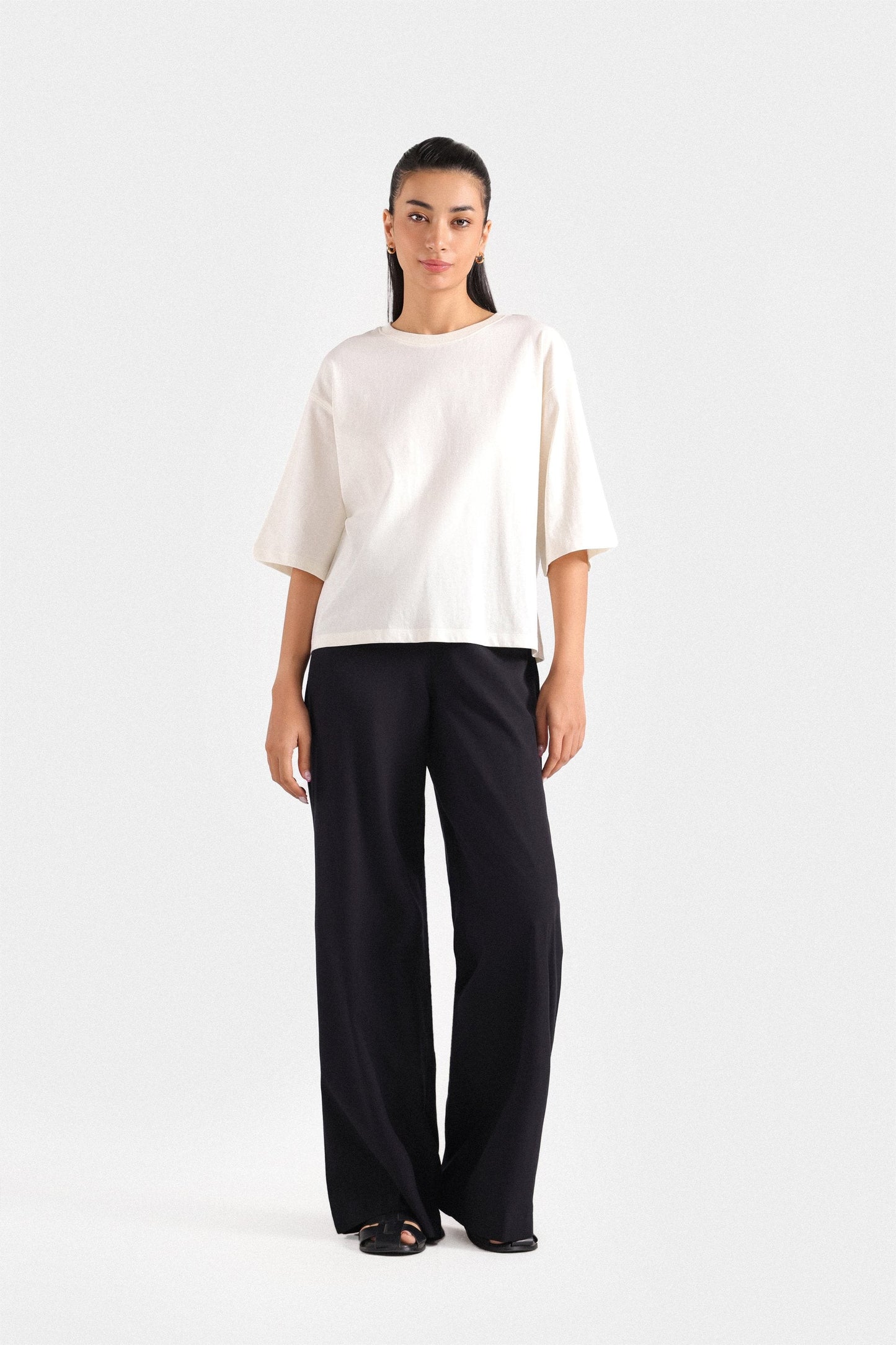 Wide Leg Trousers