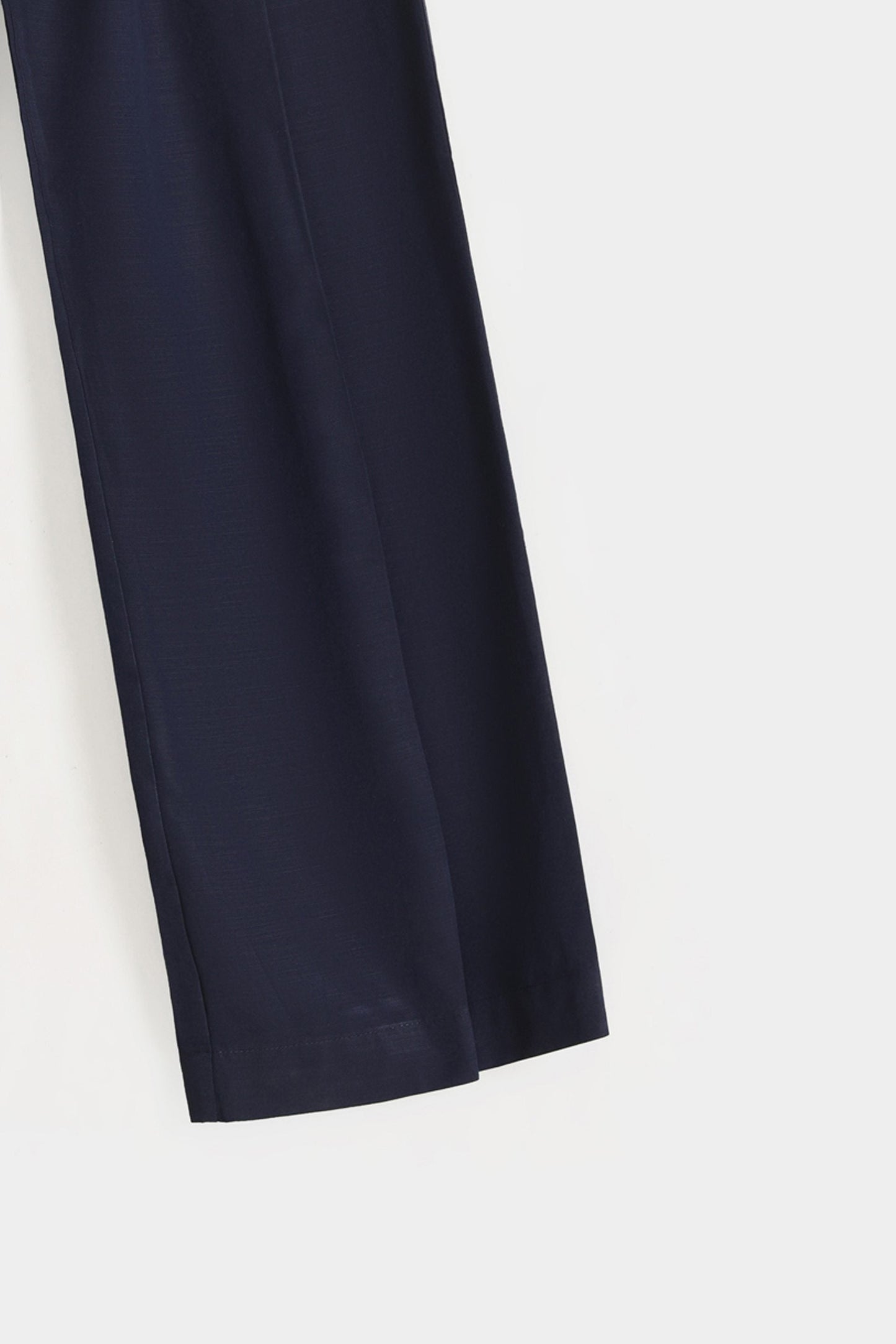 Wide Leg Pleated Trousers