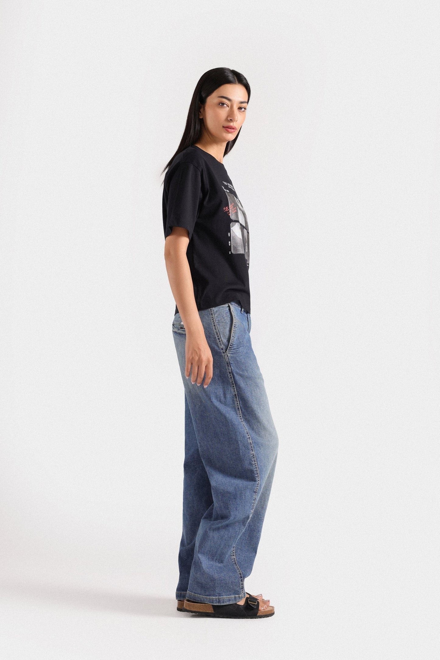 Barrel Leg Jeans