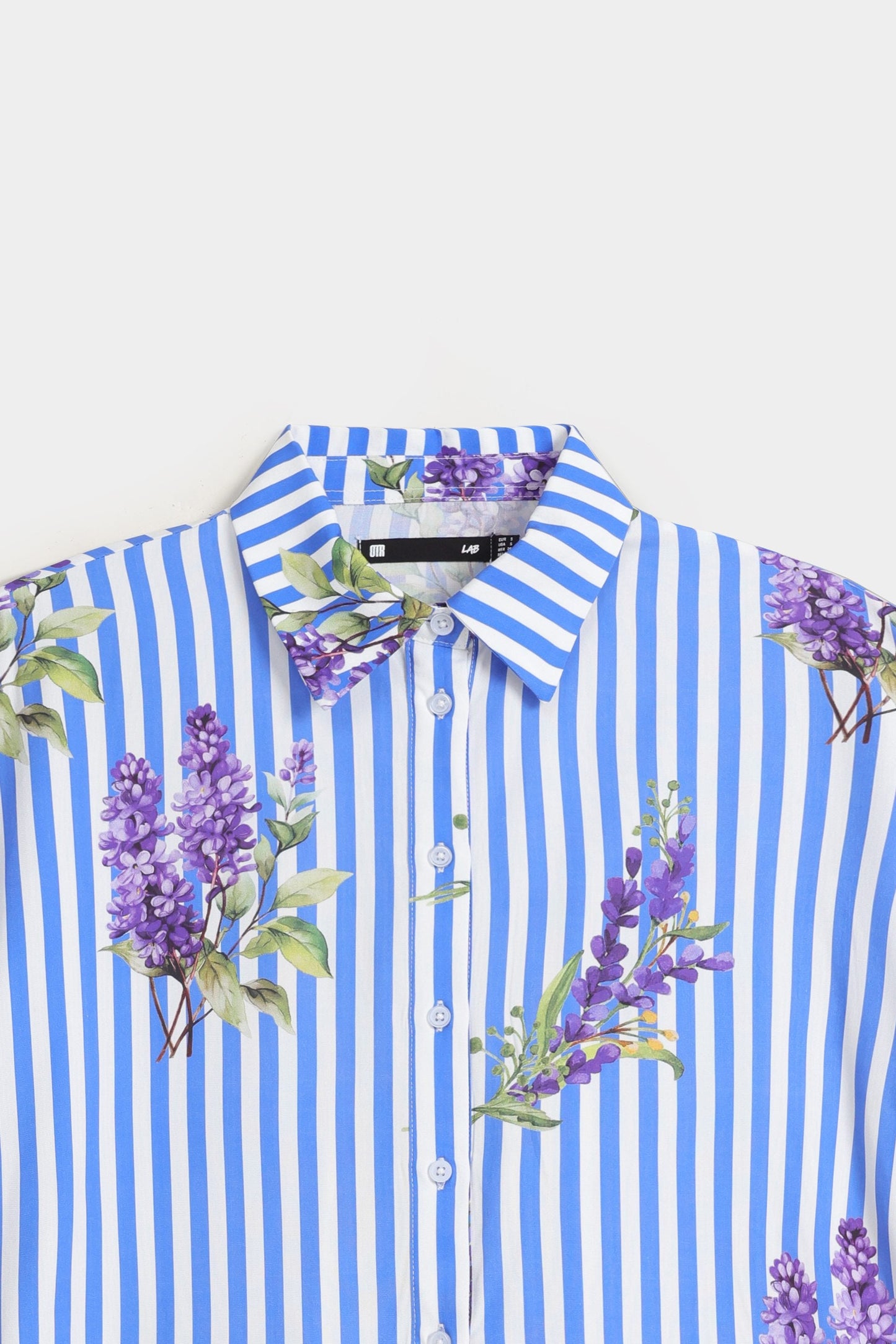 Striped Cropped Shirt