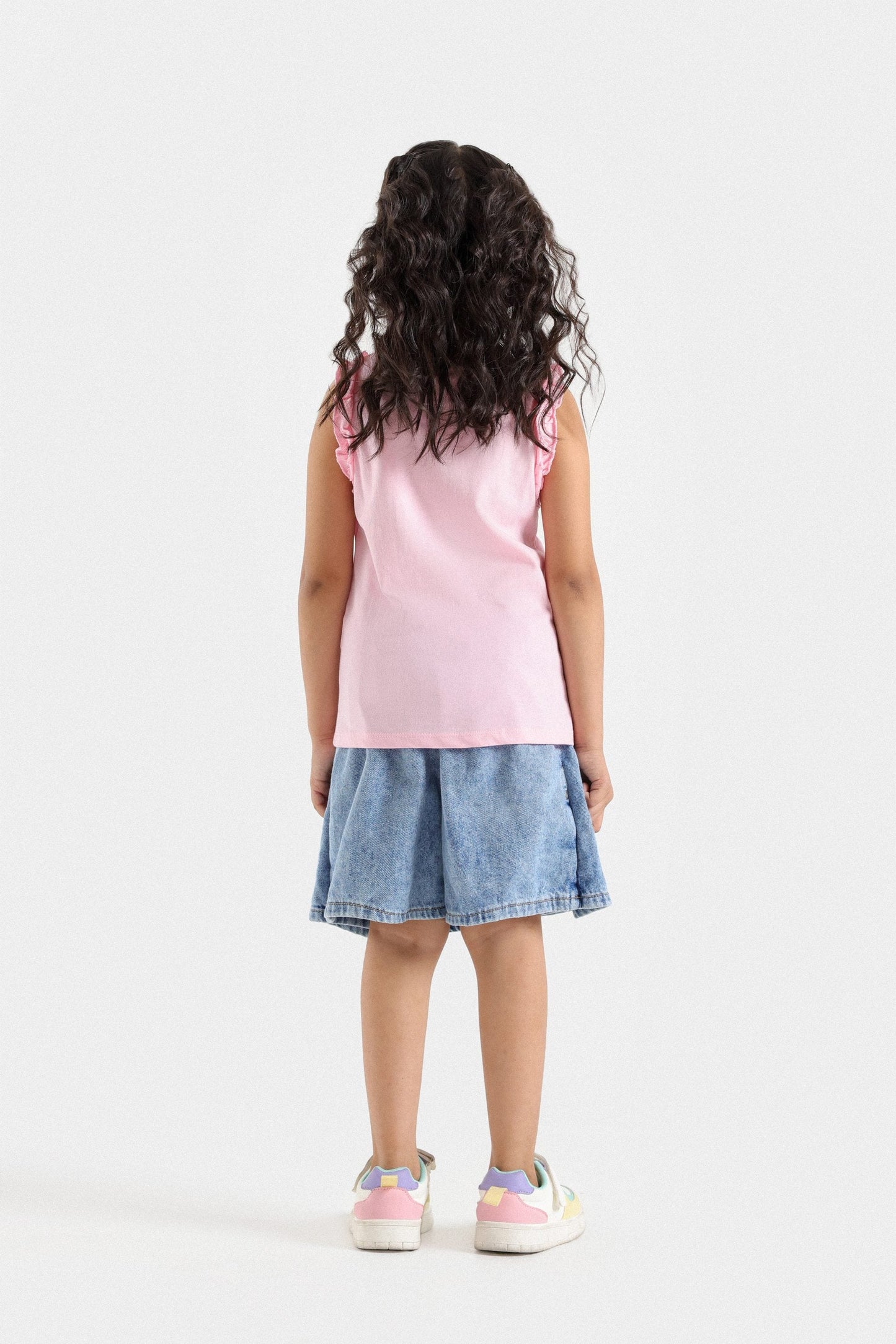 Cropped Character Graphic Tank Top