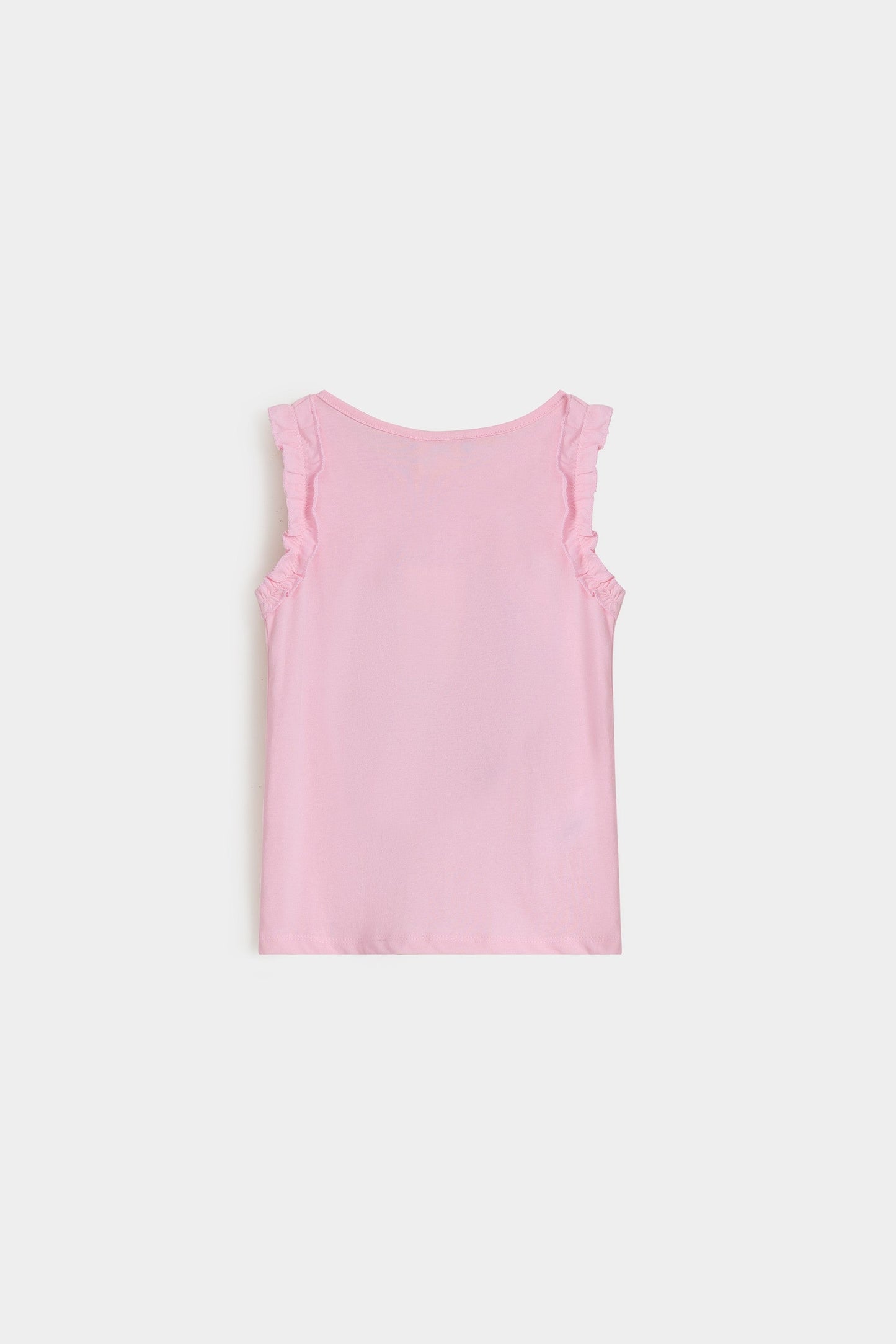 Cropped Character Graphic Tank Top