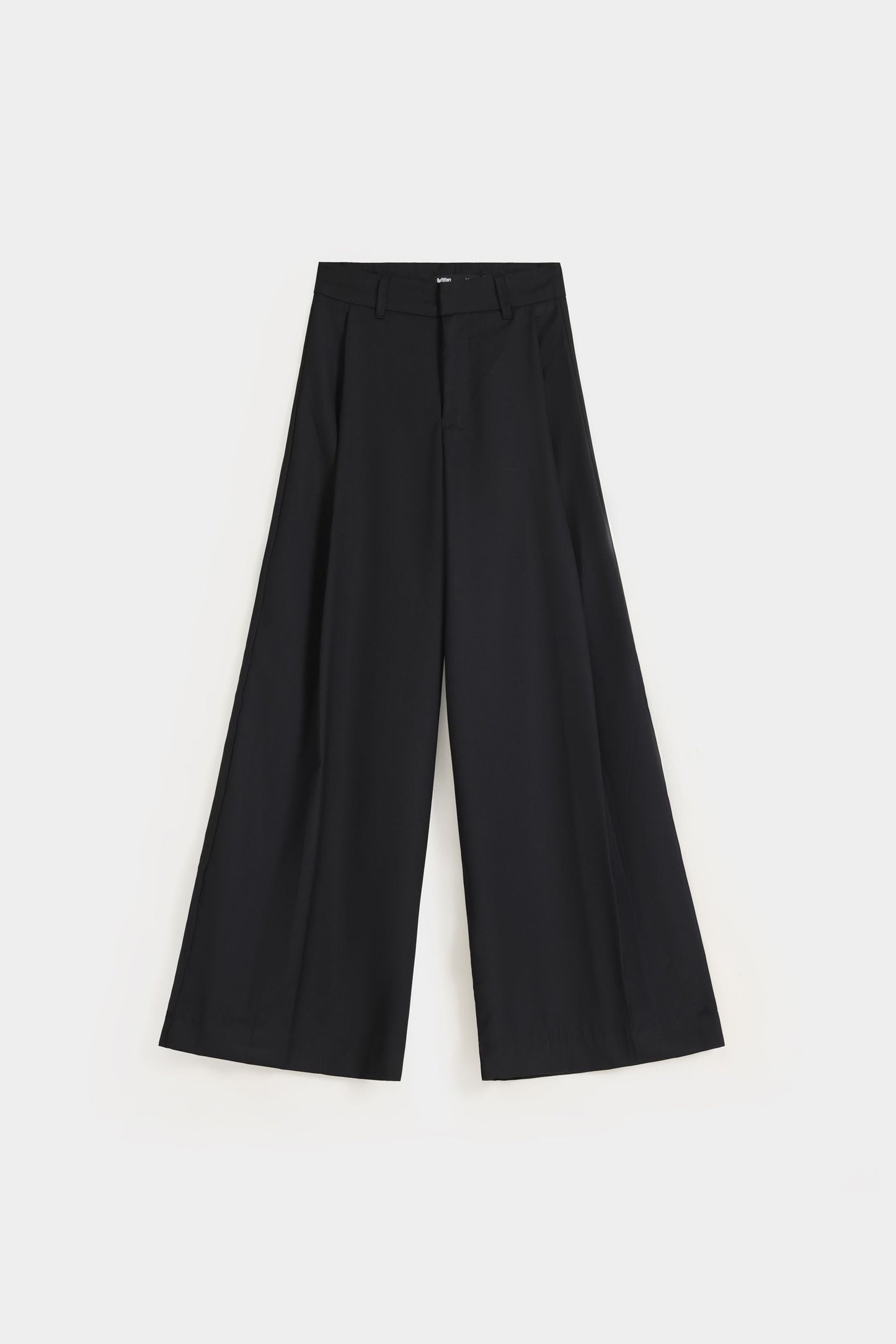 Pleated Wide Leg Trousers