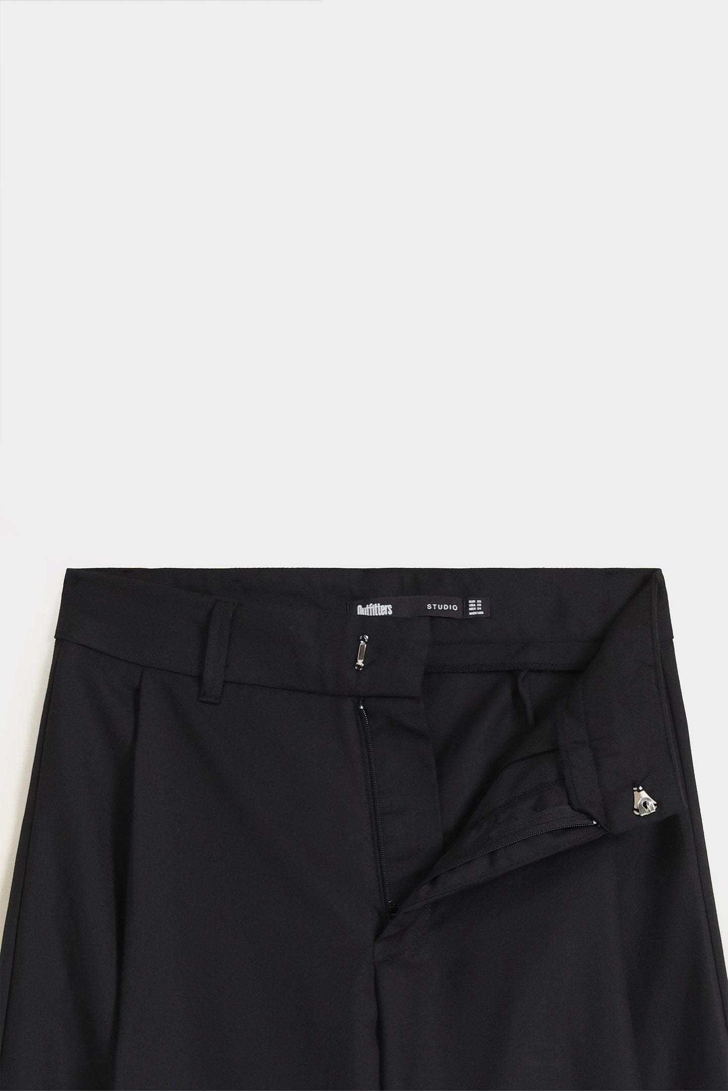 Pleated Wide Leg Trousers