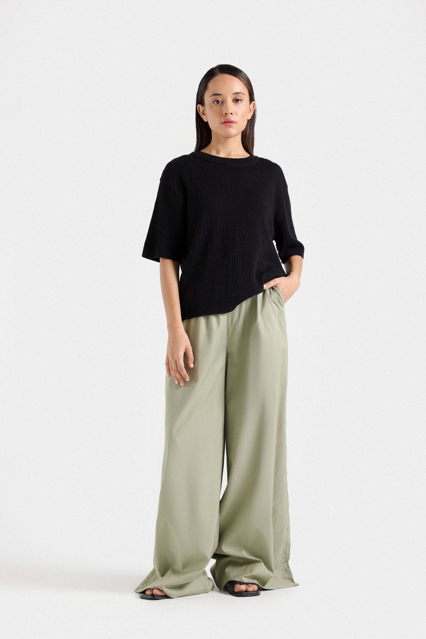 Super Wide Leg Trousers