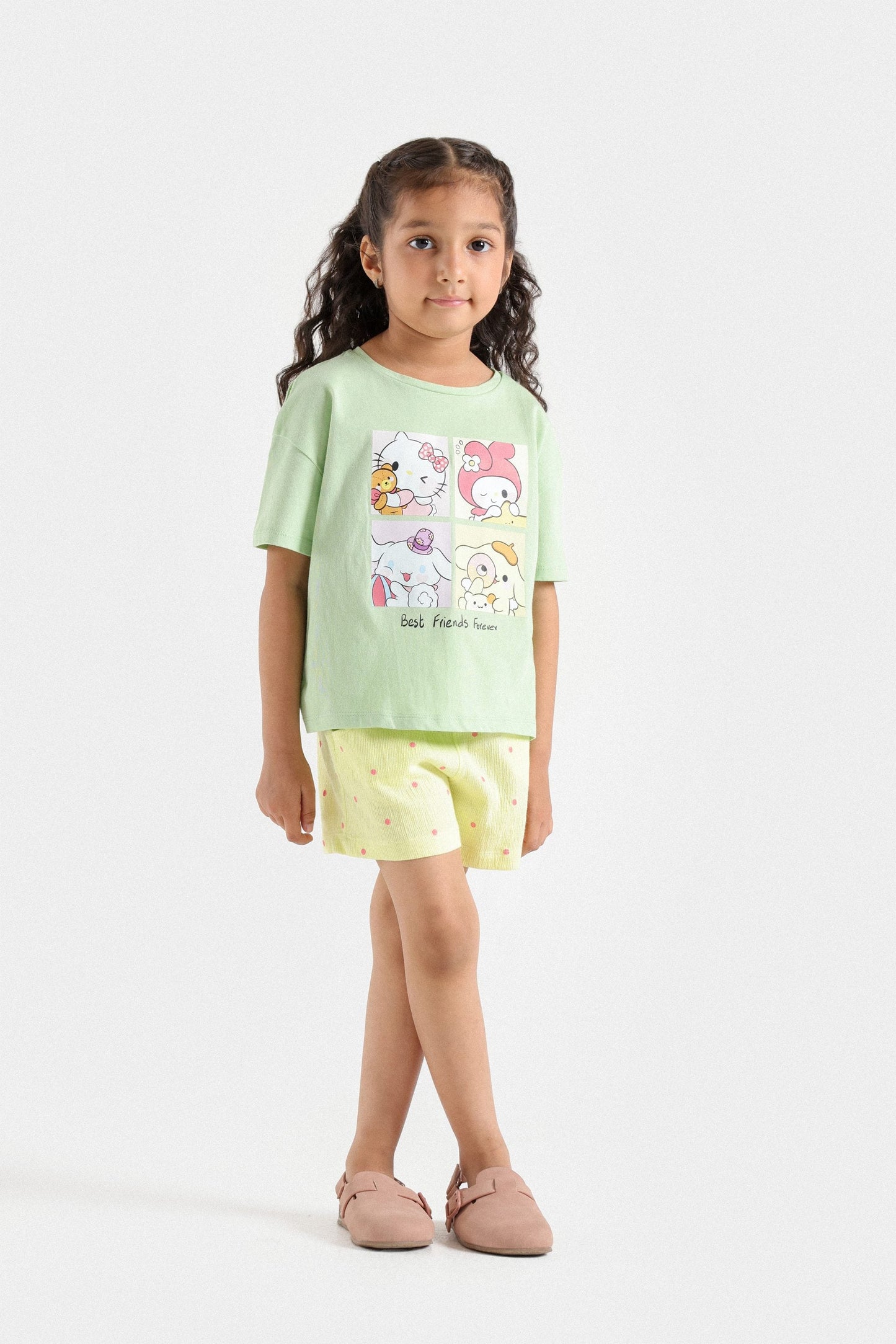 Cropped Graphic T-Shirt