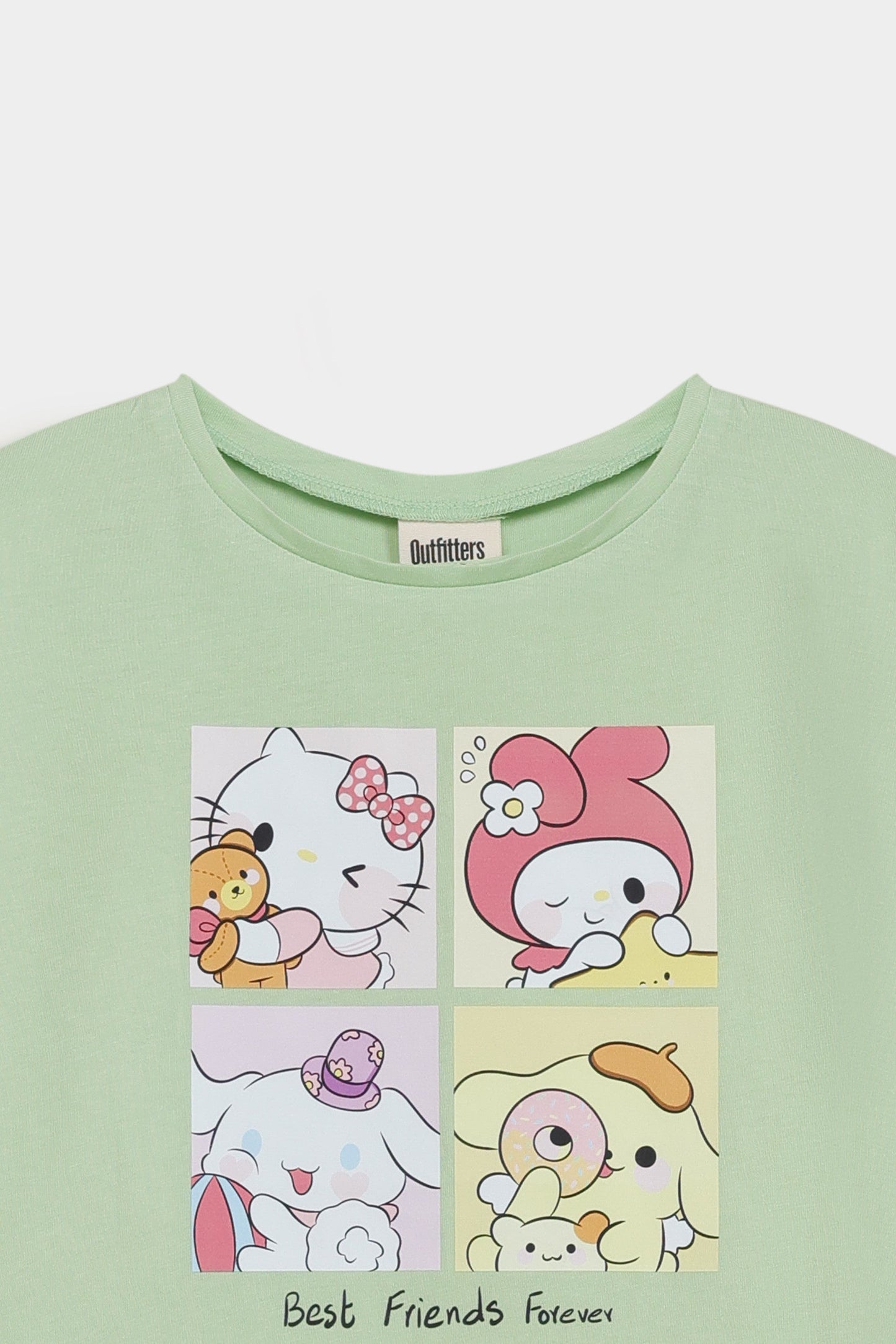 Cropped Graphic T-Shirt