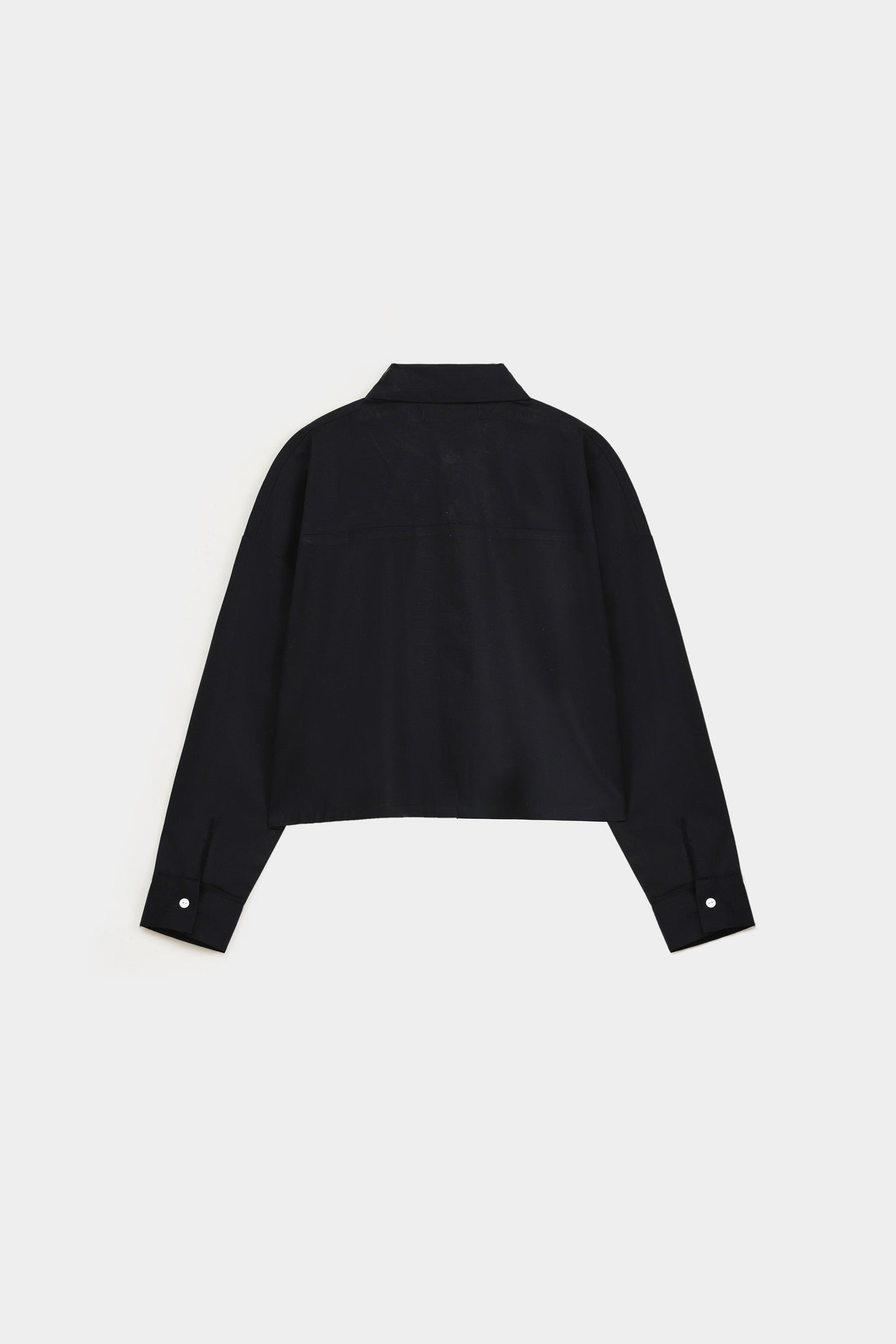 Boxy Super Cropped Shirt