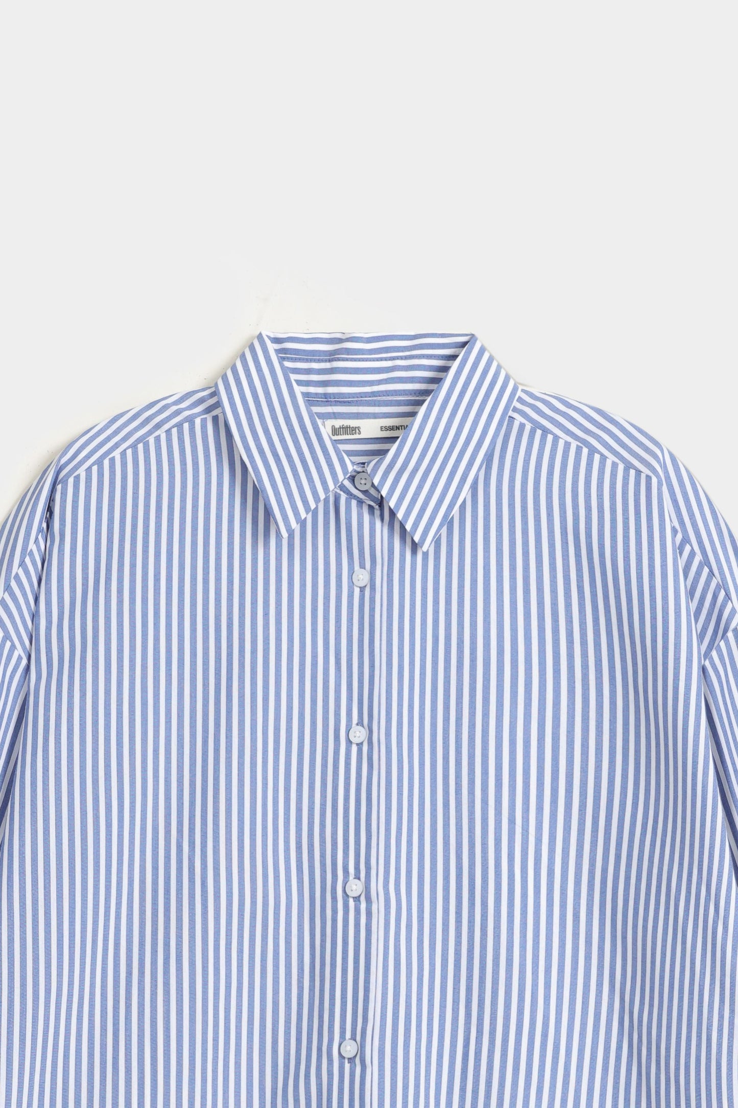 Striped Poplin Shirt