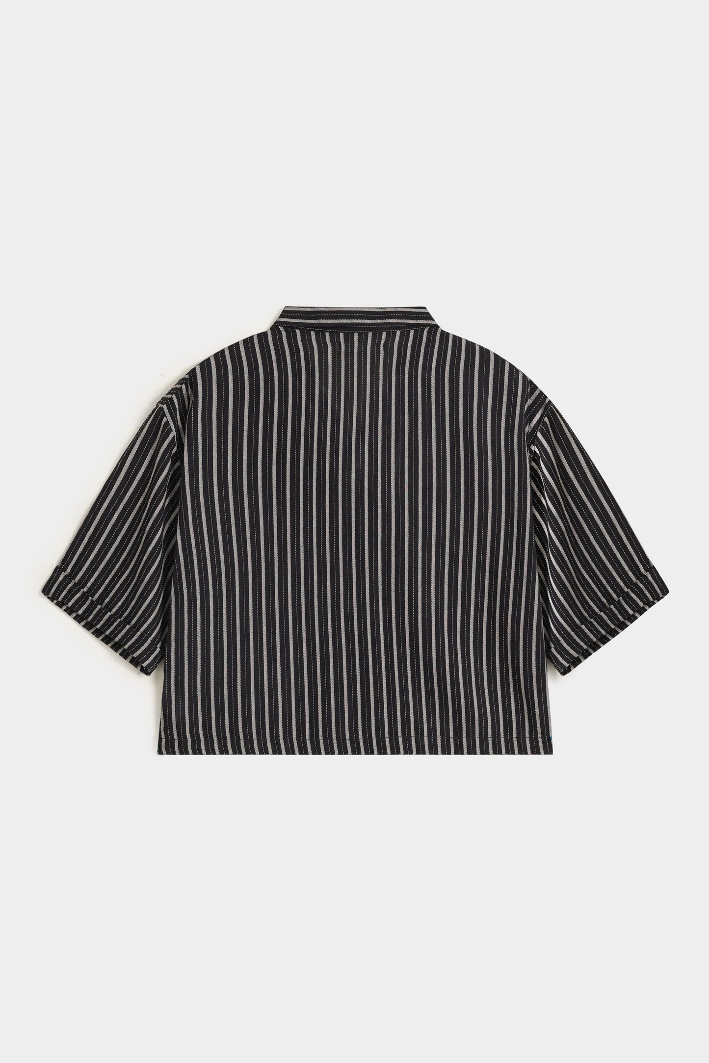 Cropped Striped Shirt