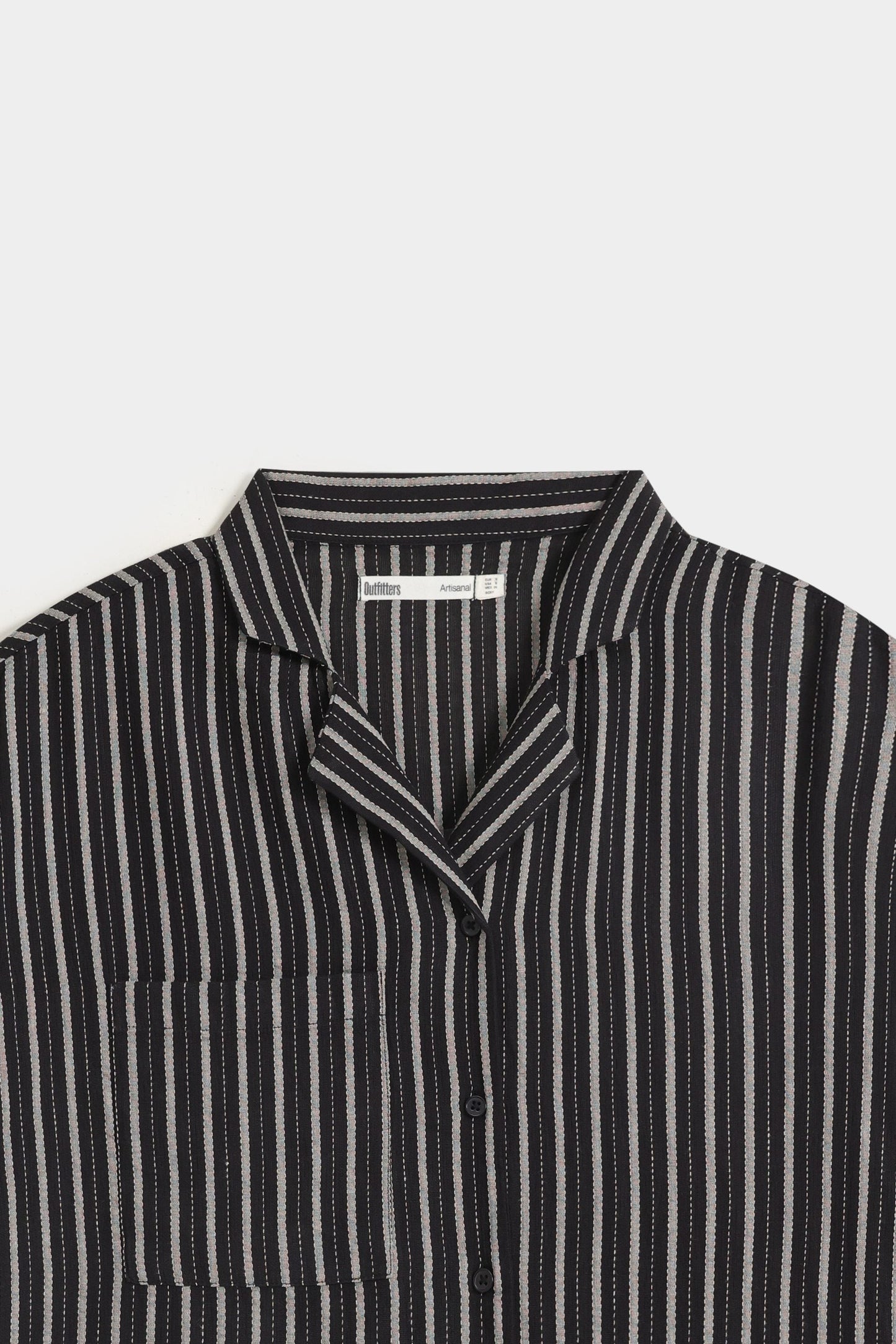 Cropped Striped Shirt